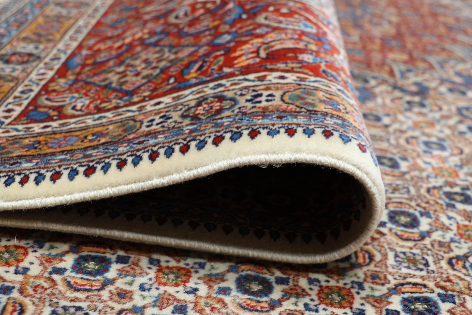 Moud Persian Rug 250 × 347 cm, Wool, hand-knotted