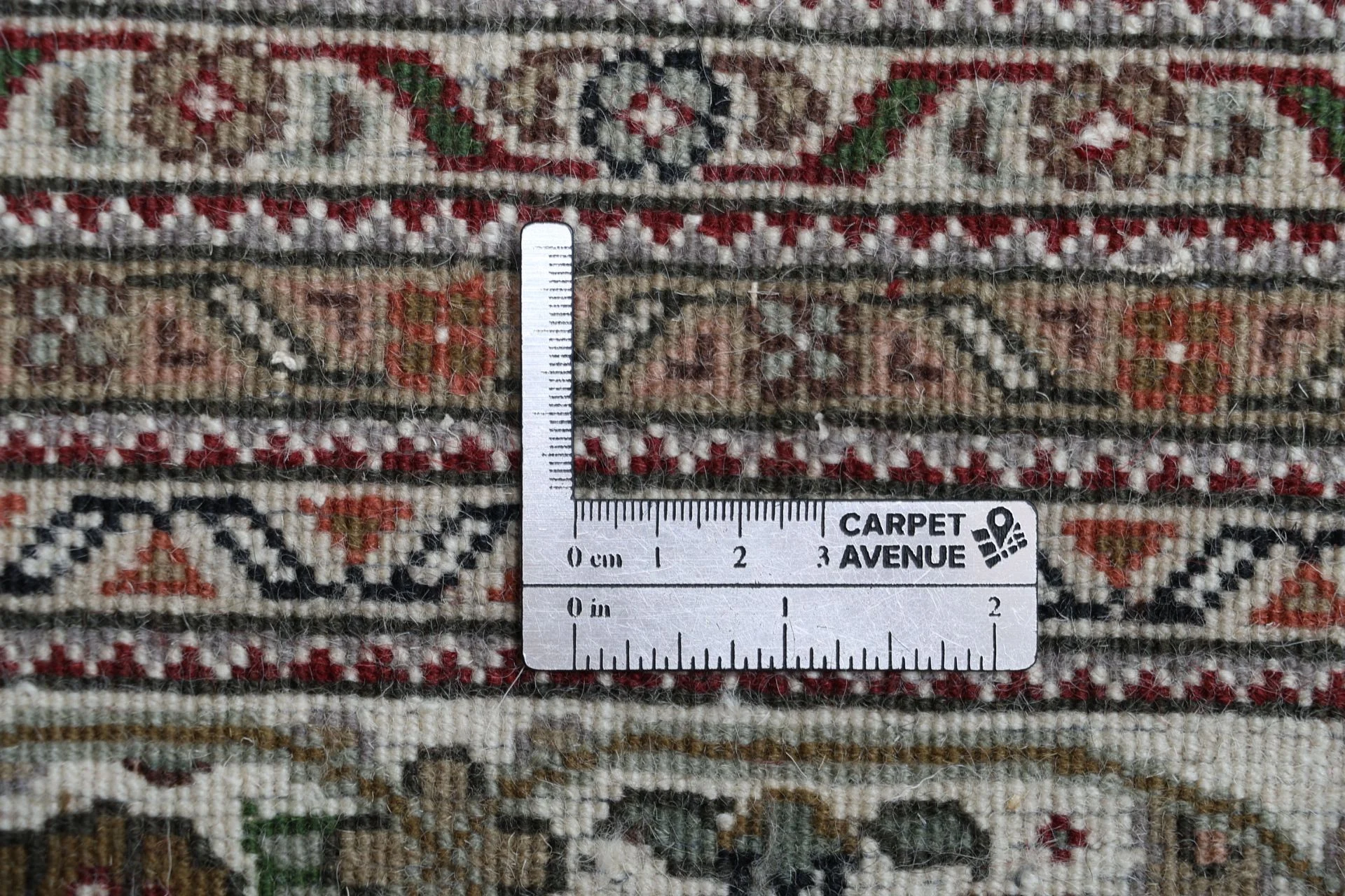Hand-Knotted Wool Tabriz Indian Rug, 299 × 391 cm