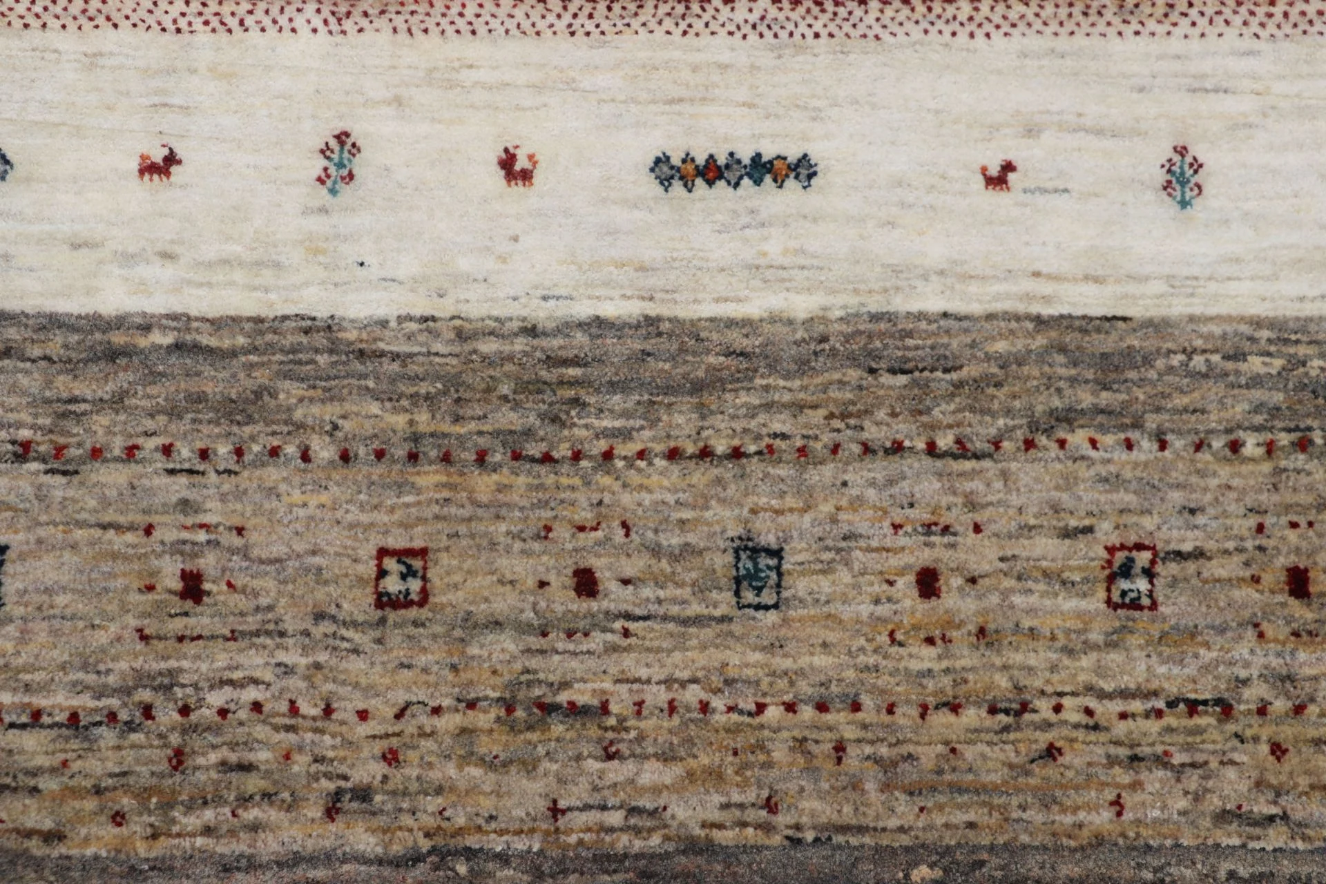 Loribaft Indian Rug — hand-knotted, 248 × 306 cm, Wool
