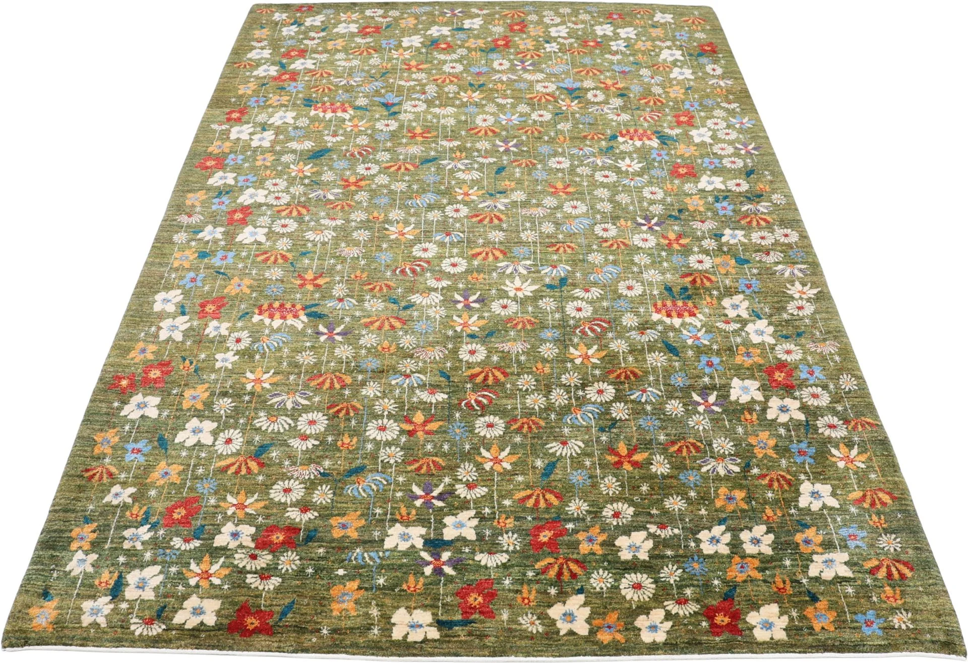 Loribaft Persian Rug — hand-knotted, 206 × 298 cm, Wool