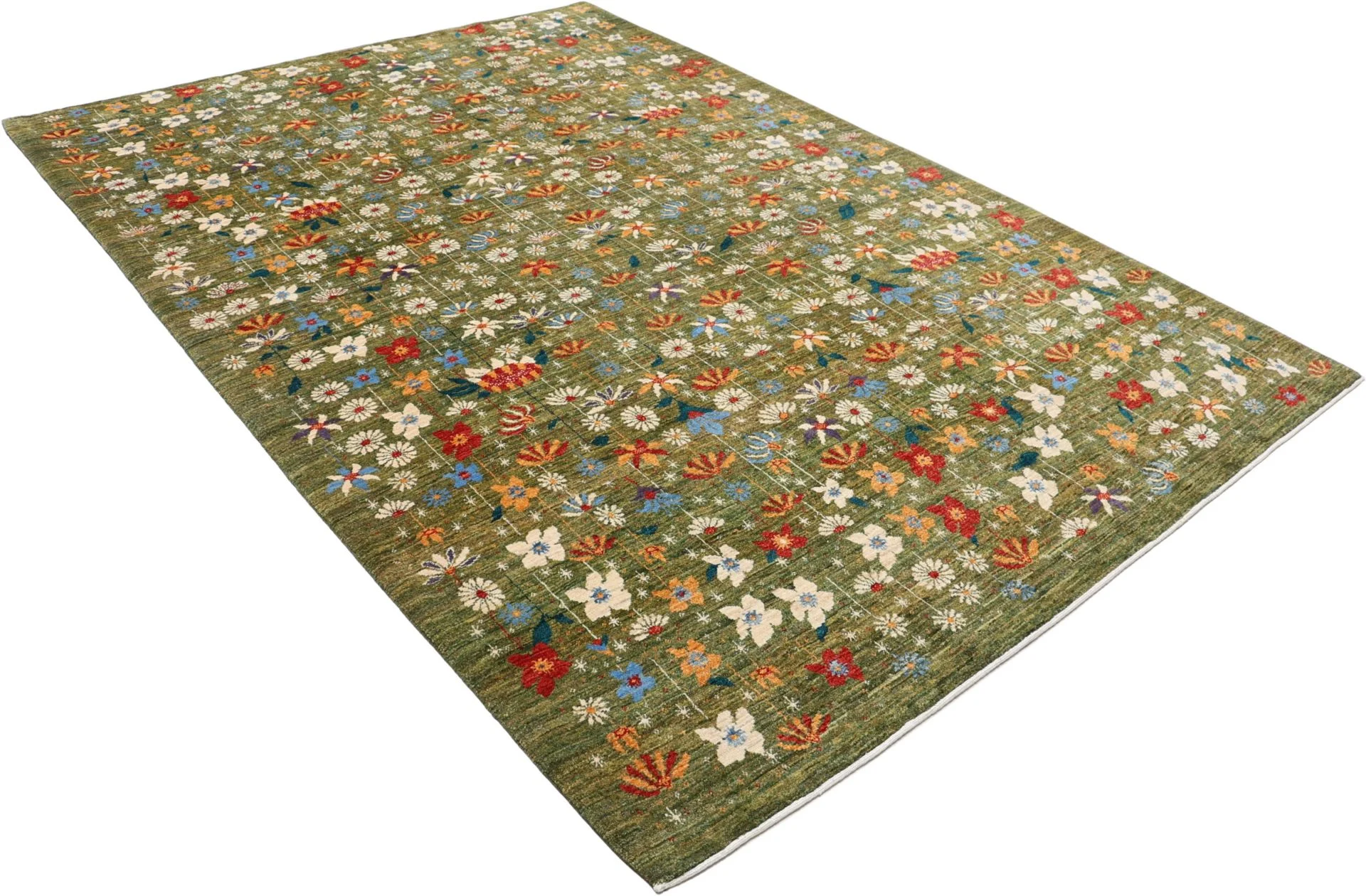 Loribaft Persian Rug — hand-knotted, 206 × 298 cm, Wool