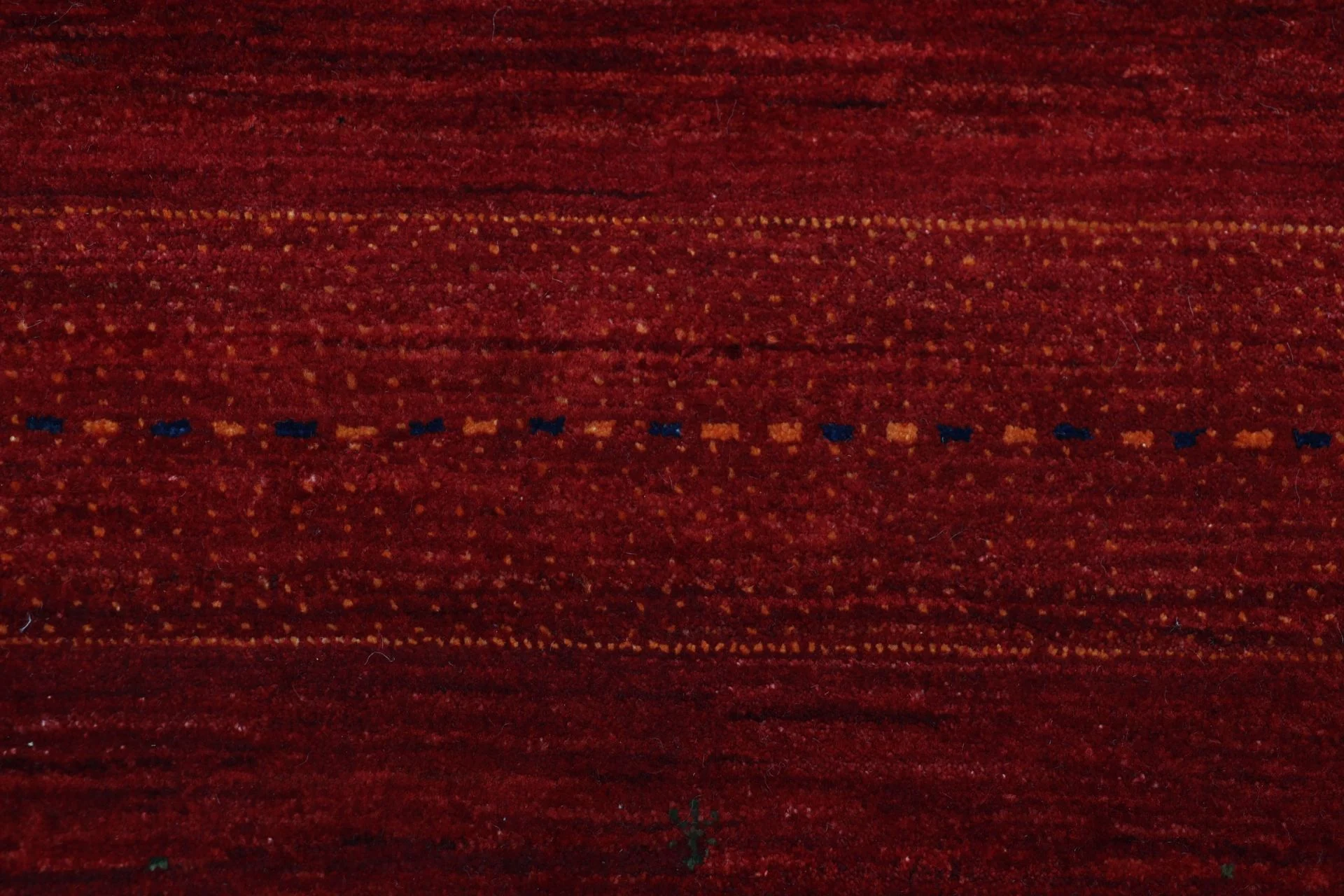 Hand-Knotted Wool Loribaft Indian Rug, 205 × 305 cm