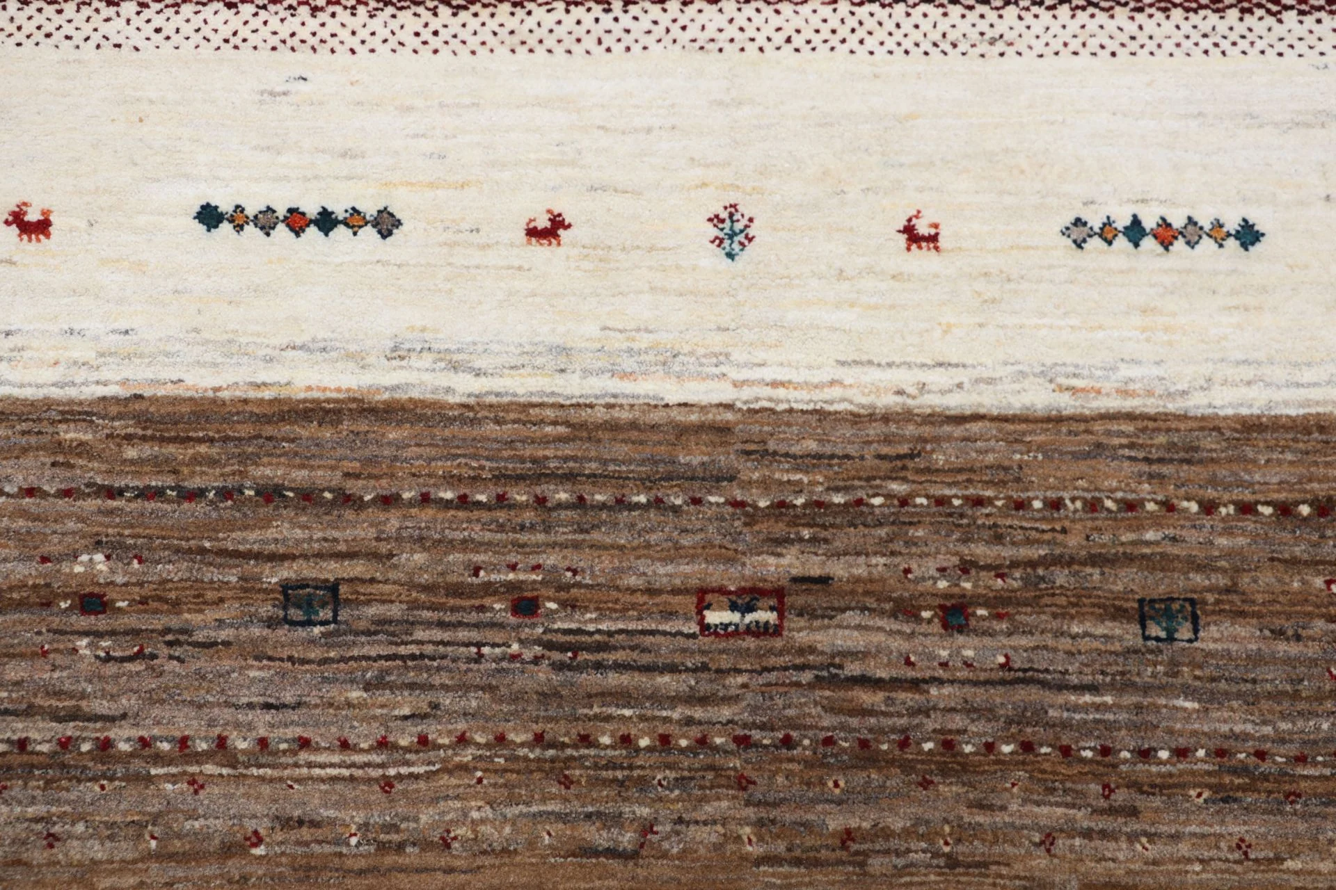 Loribaft Indian Rug — hand-knotted, 205 × 304 cm, Wool