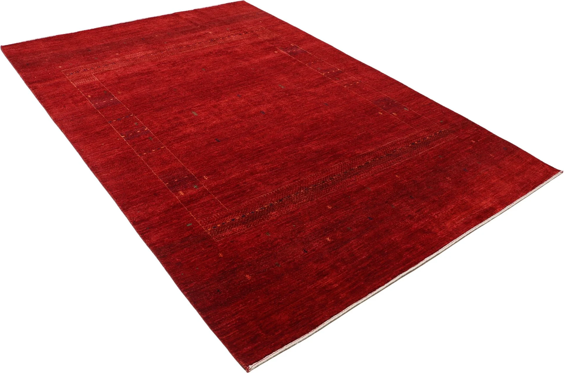 Loribaft Indian Rug — hand-knotted, 204 × 303 cm, Wool