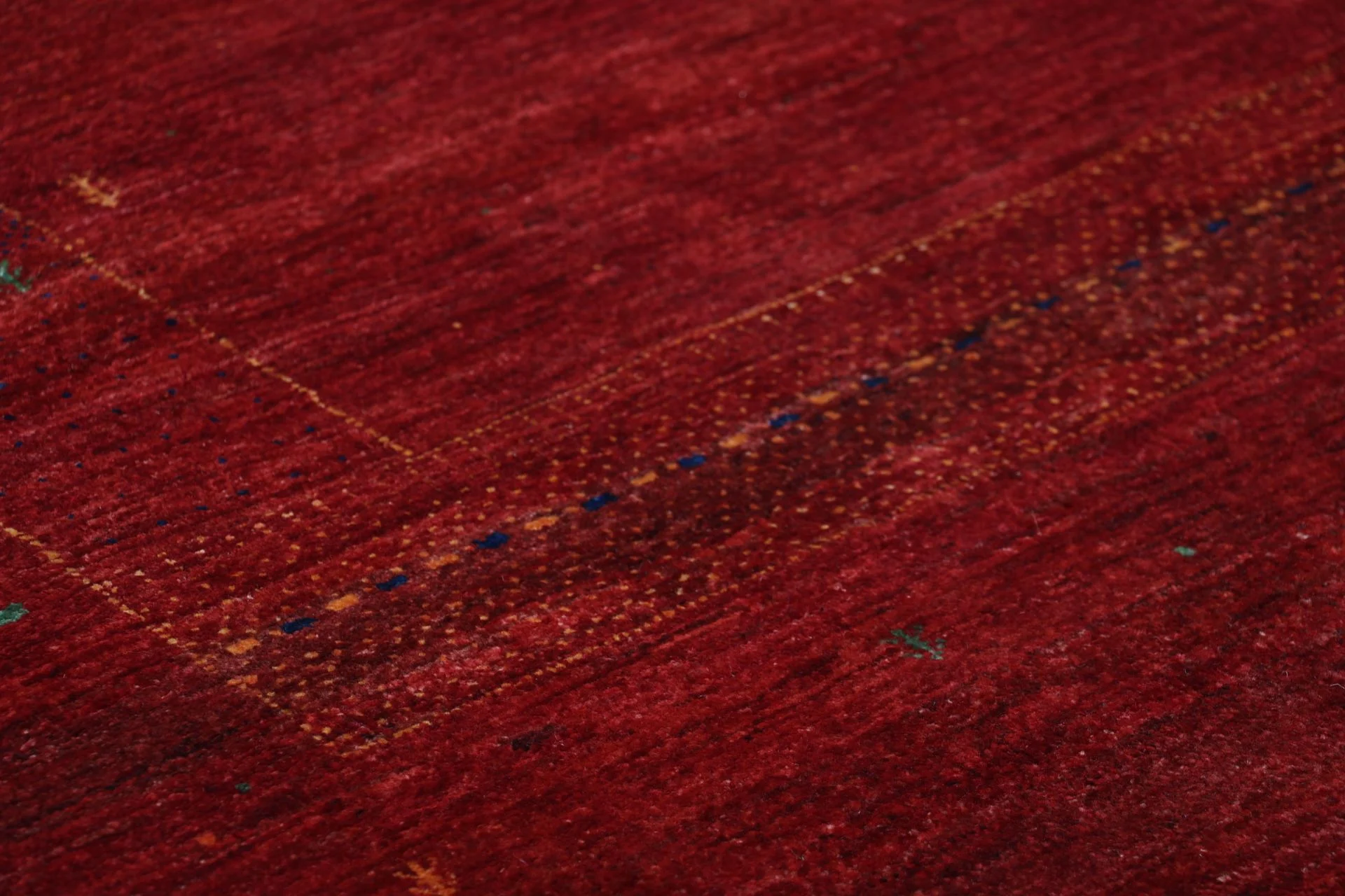 Loribaft Indian Rug — hand-knotted, 204 × 303 cm, Wool