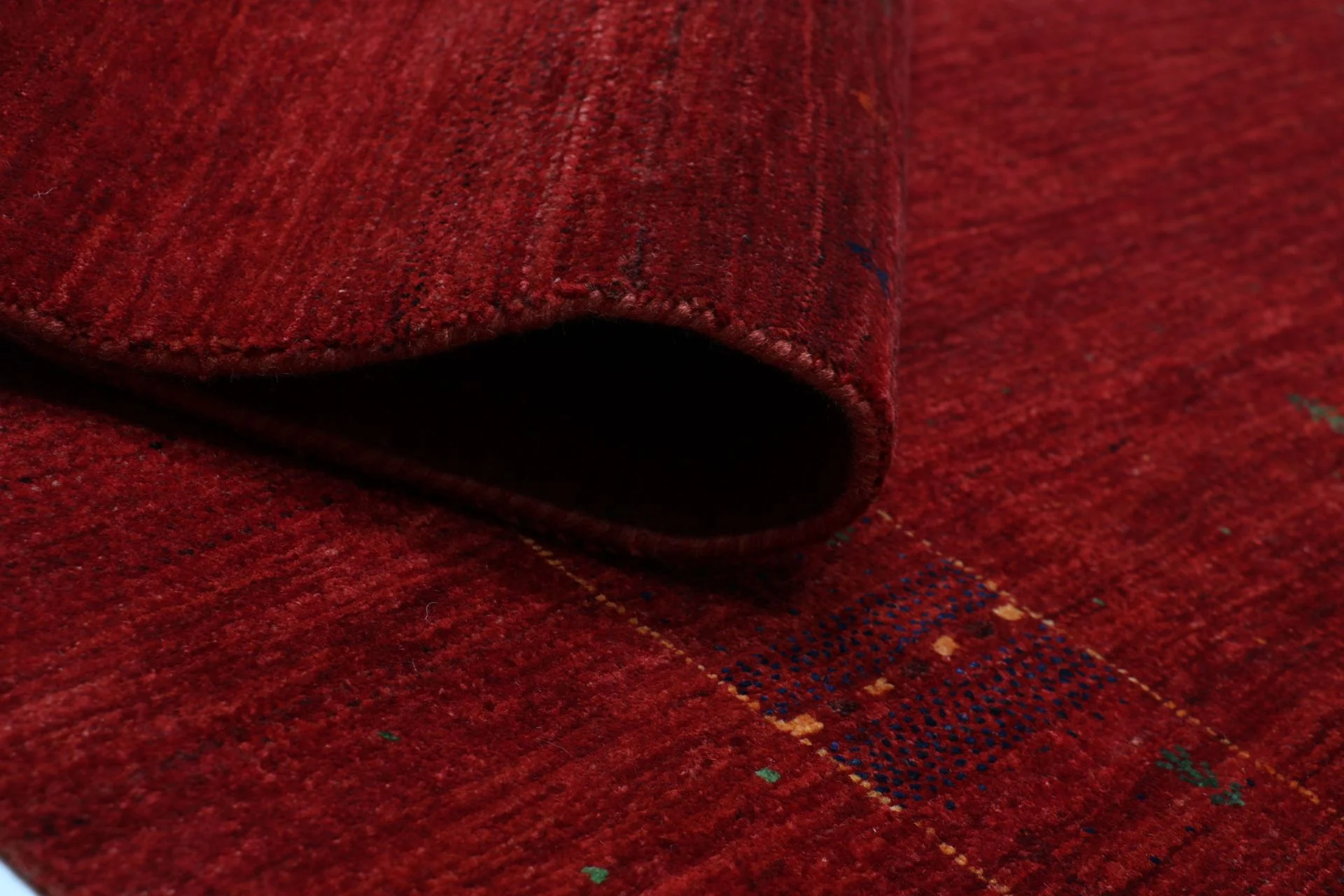 Loribaft Indian Rug — hand-knotted, 204 × 303 cm, Wool
