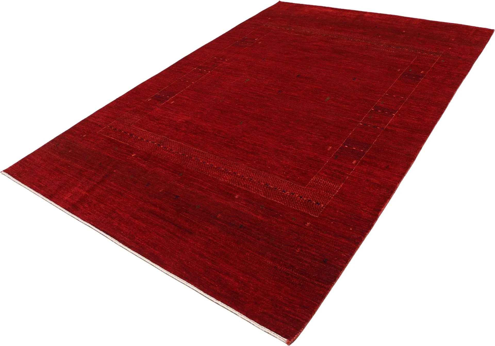 Loribaft Indian Rug — hand-knotted, 204 × 303 cm, Wool