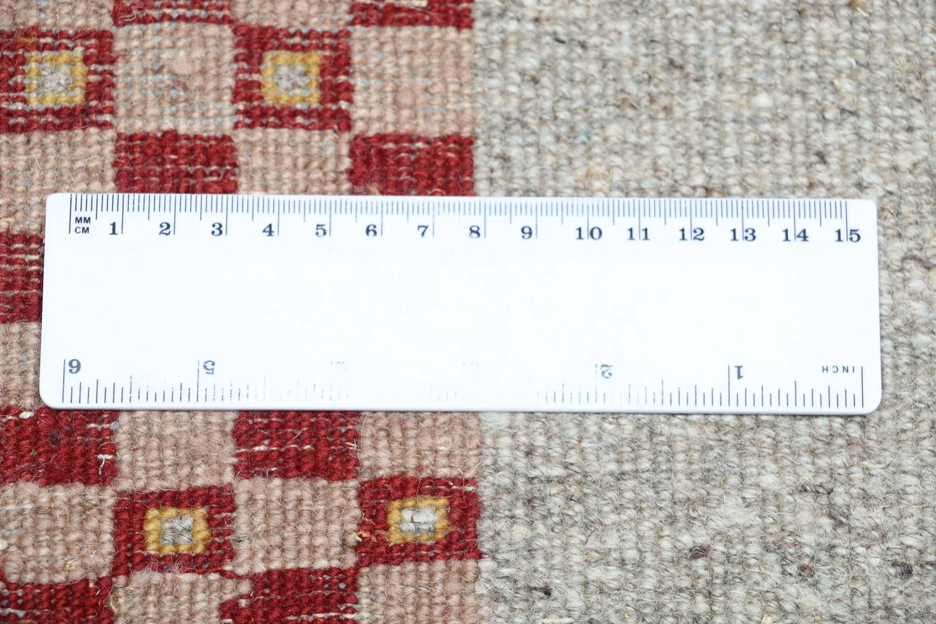 Hand-Knotted Wool Loribaft Indian Rug, 204 × 309 cm