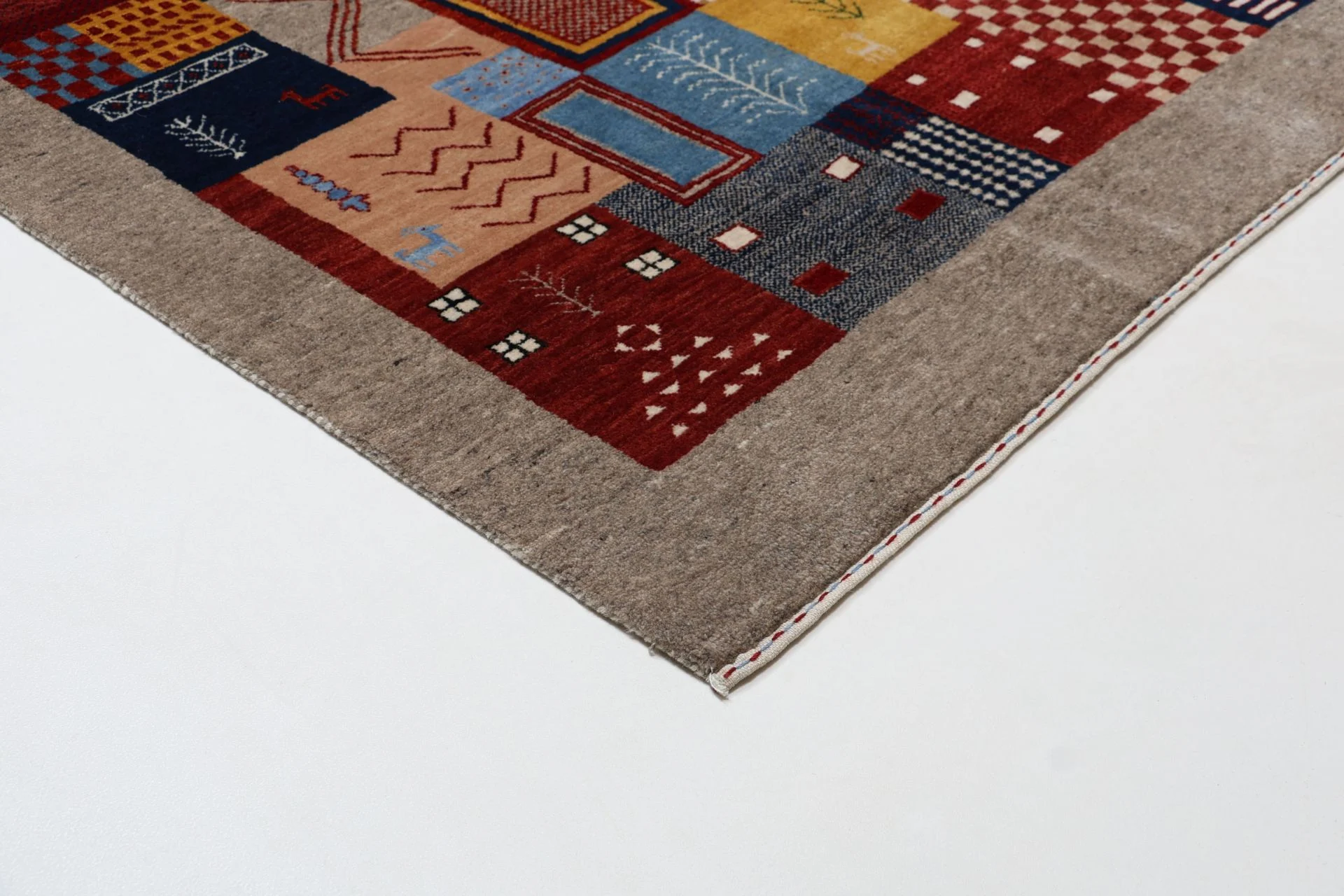 Loribaft Indian Rug — hand-knotted, 195 × 308 cm, Wool
