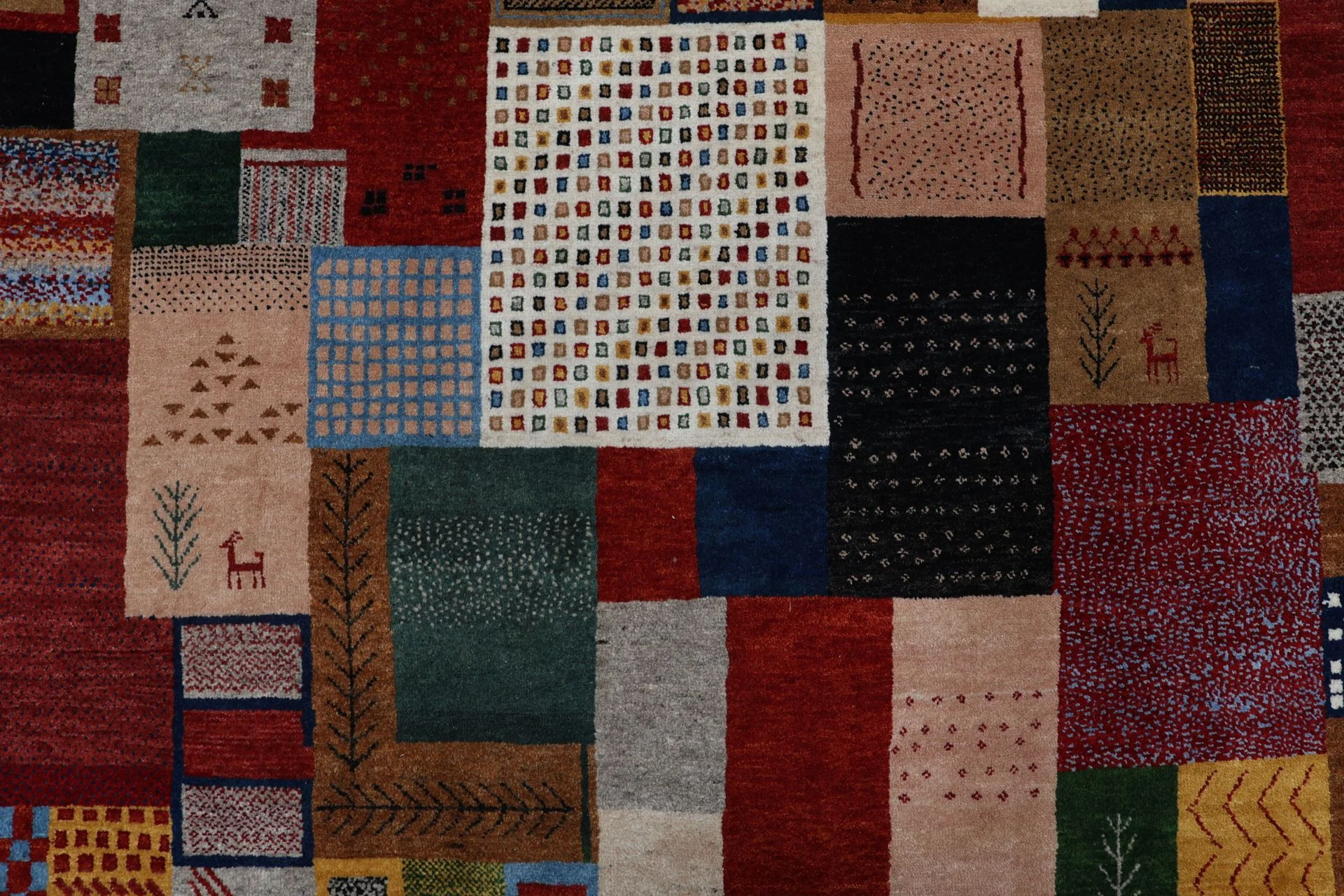 Loribaft Indian Rug — hand-knotted, 195 × 308 cm, Wool