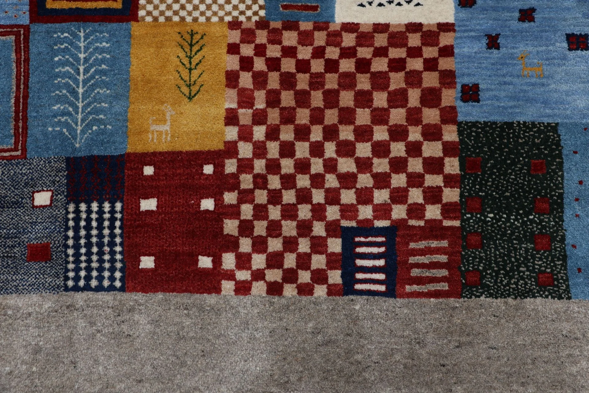 Loribaft Indian Rug — hand-knotted, 195 × 308 cm, Wool