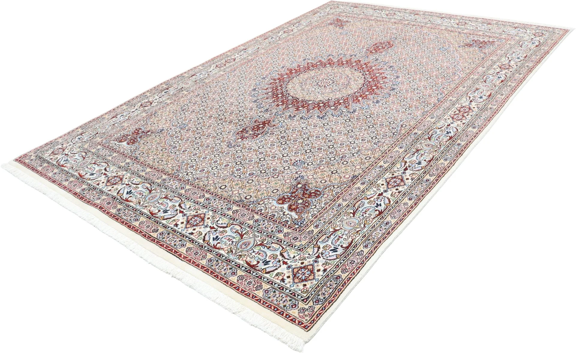Moud Persian Rug 190 × 290 cm, Wool, hand-knotted