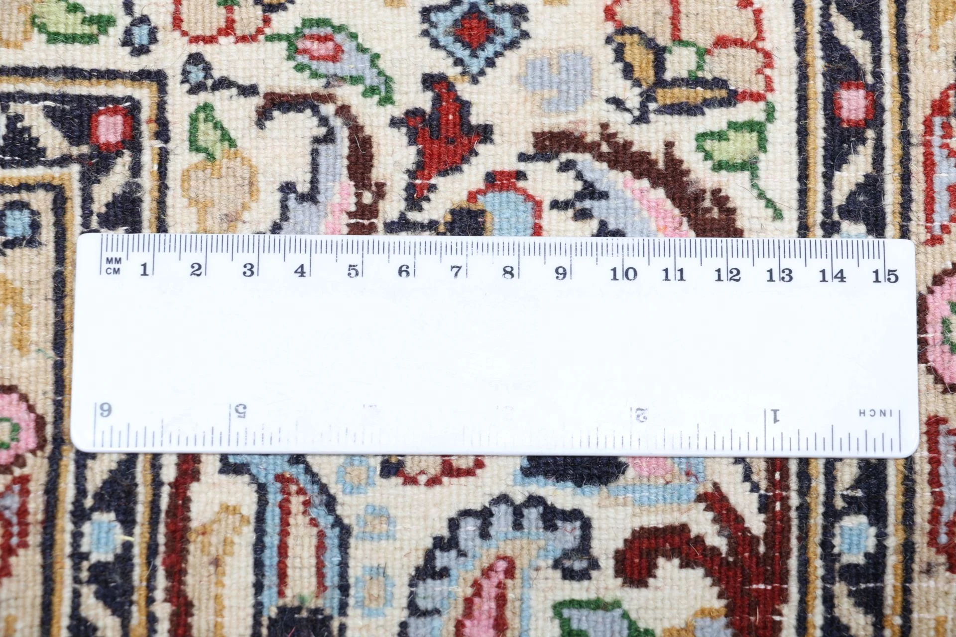 Moud Persian Rug 190 × 290 cm, Wool, hand-knotted