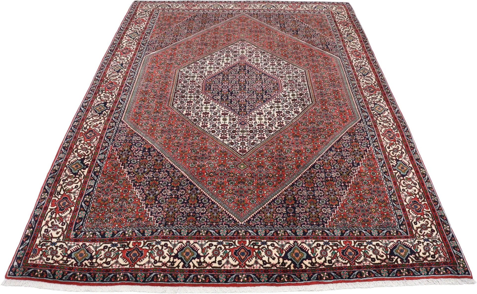 Bijar Persian Rug — hand-knotted, 210 × 295 cm, Wool