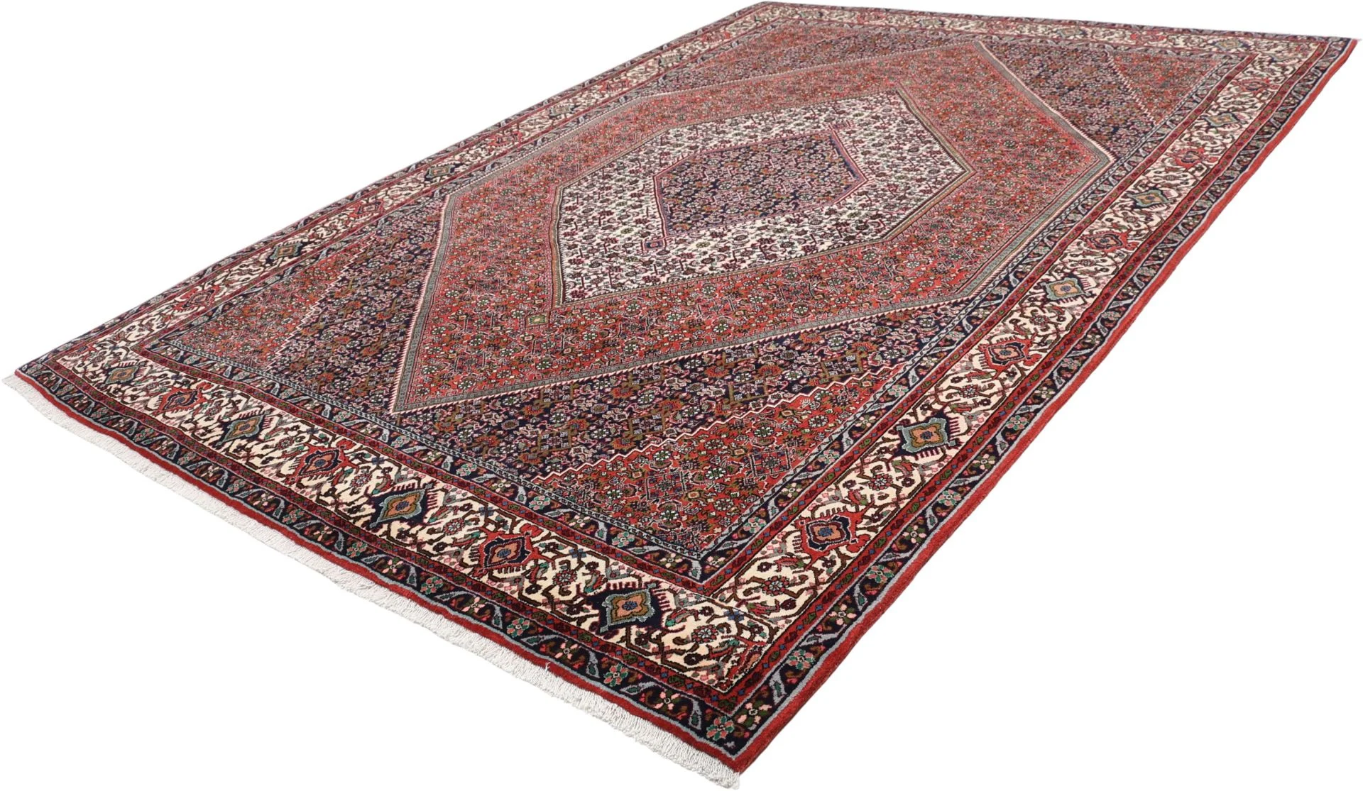 Bijar Persian Rug — hand-knotted, 210 × 295 cm, Wool