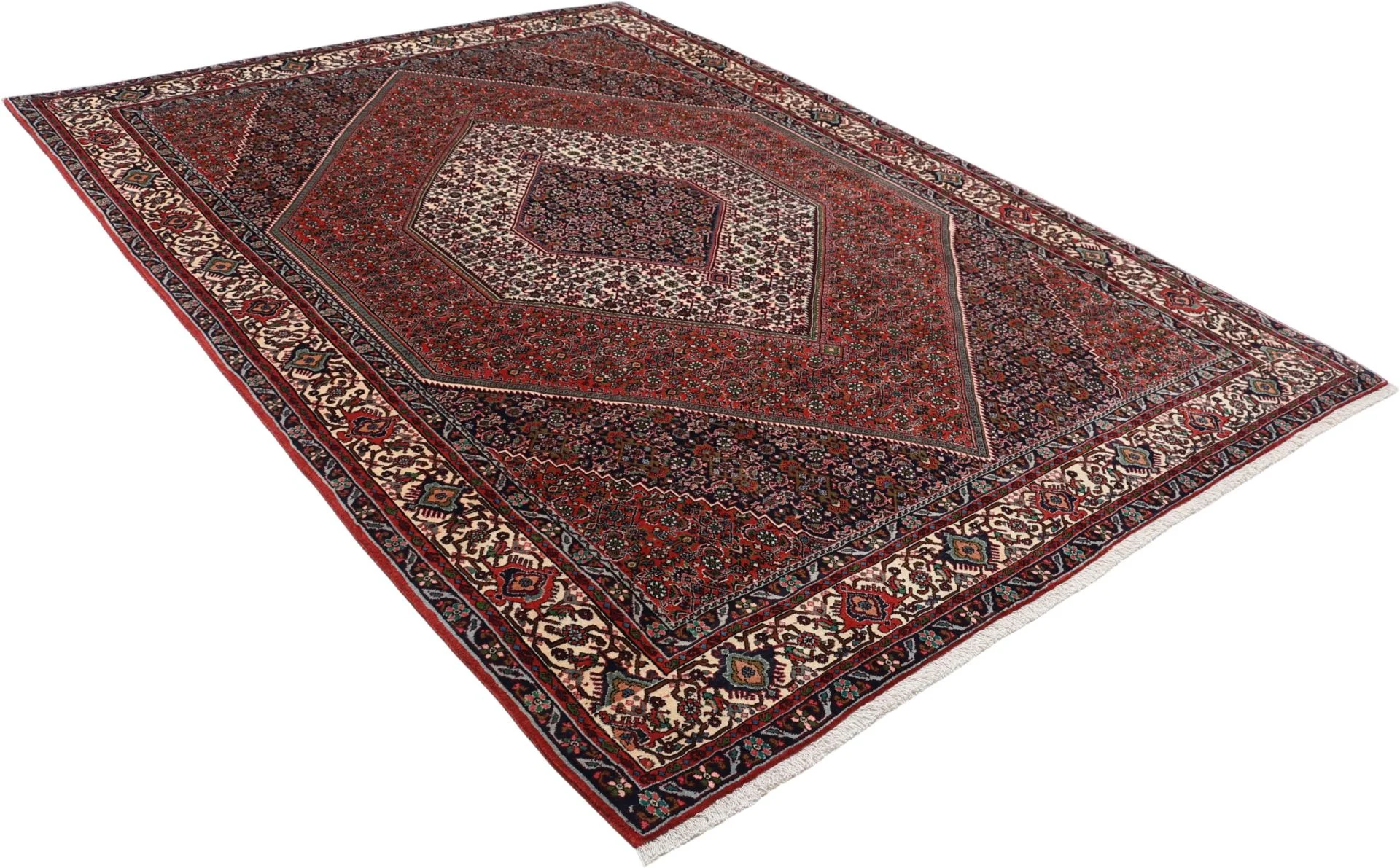 Bijar Persian Rug — hand-knotted, 210 × 295 cm, Wool