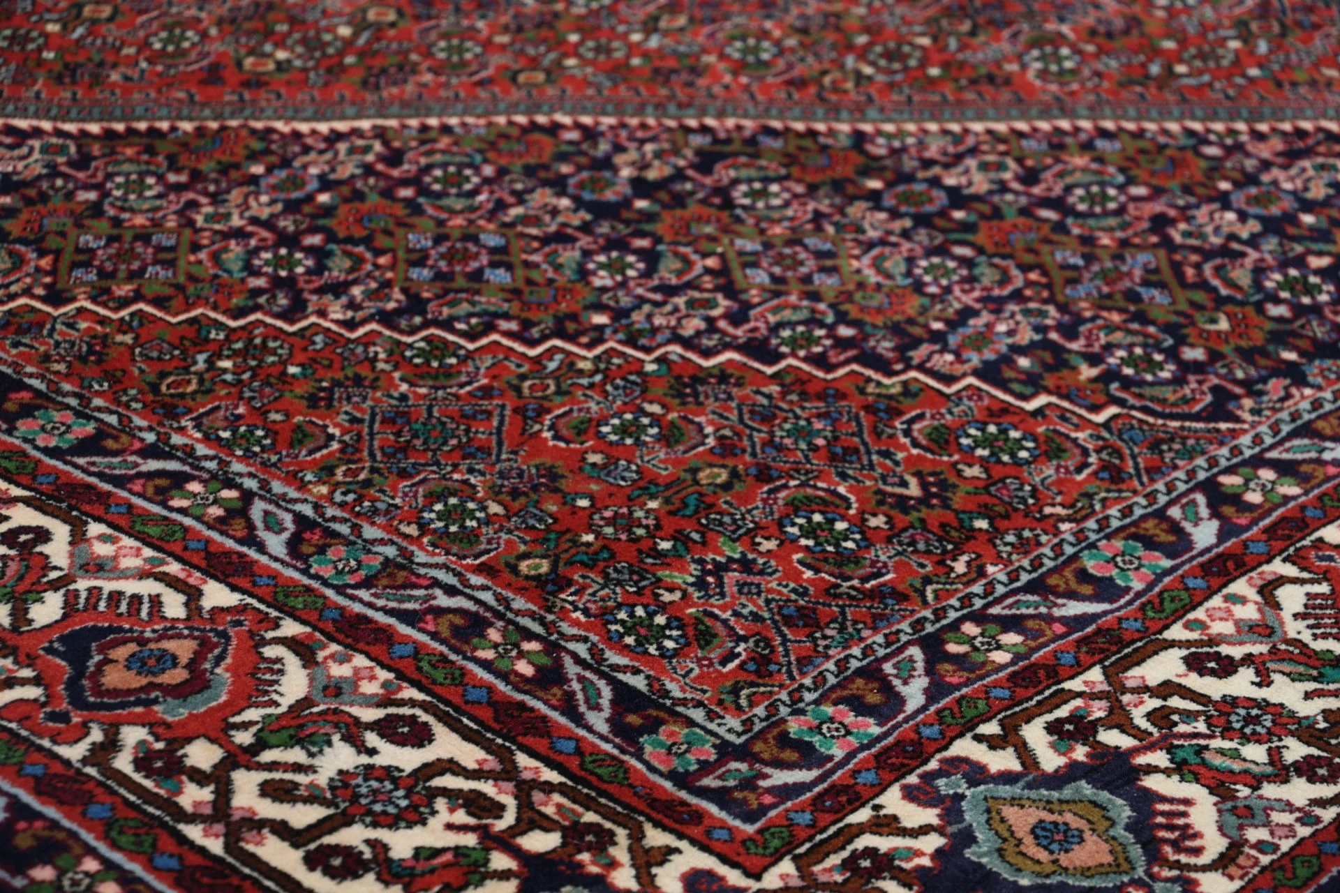 Bijar Persian Rug — hand-knotted, 210 × 295 cm, Wool