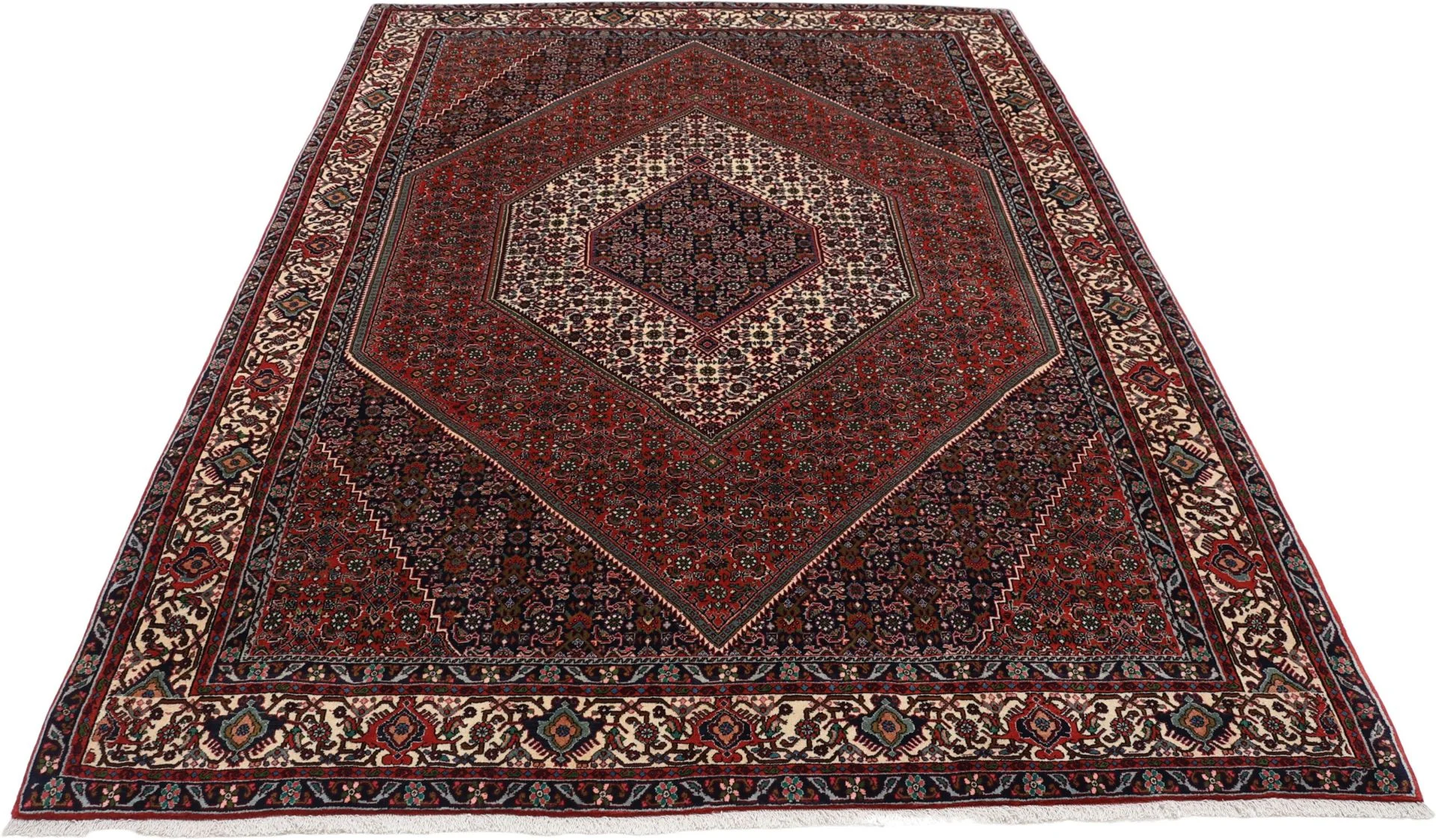 Bijar Persian Rug — hand-knotted, 210 × 295 cm, Wool