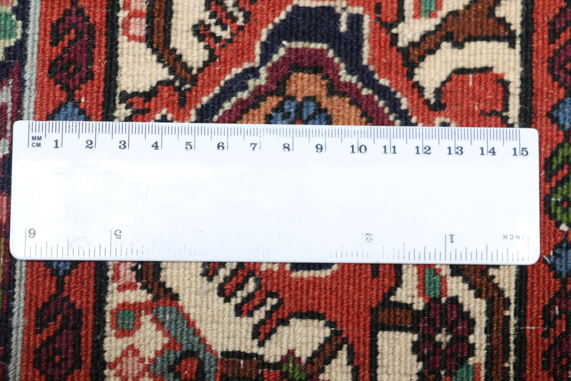 Bijar Persian Rug — hand-knotted, 210 × 295 cm, Wool