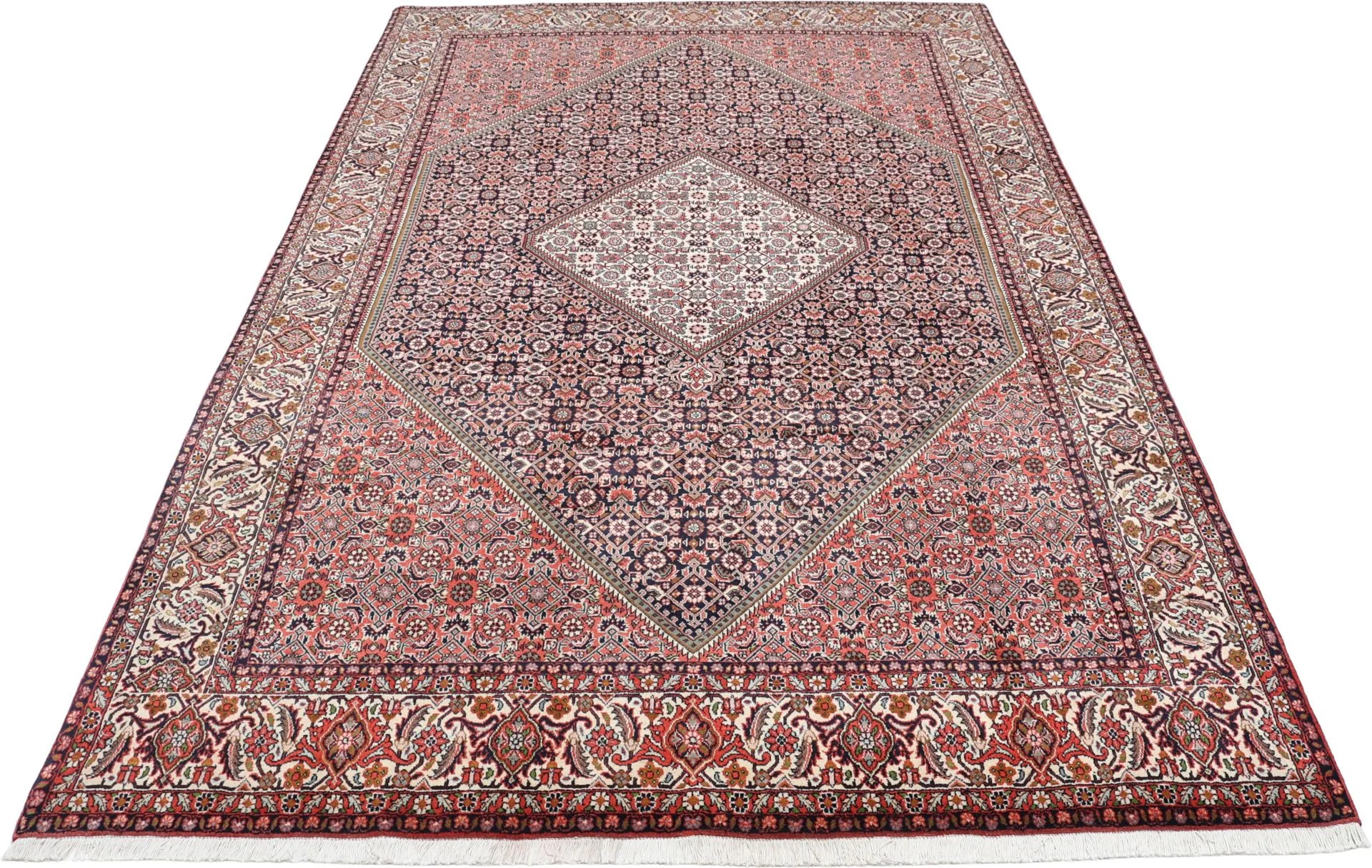 Bijar Persian Rug — hand-knotted, 204 × 307 cm, Wool