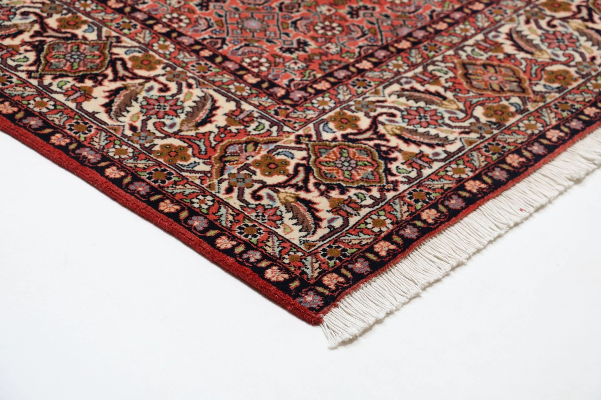 Bijar Persian Rug — hand-knotted, 204 × 307 cm, Wool