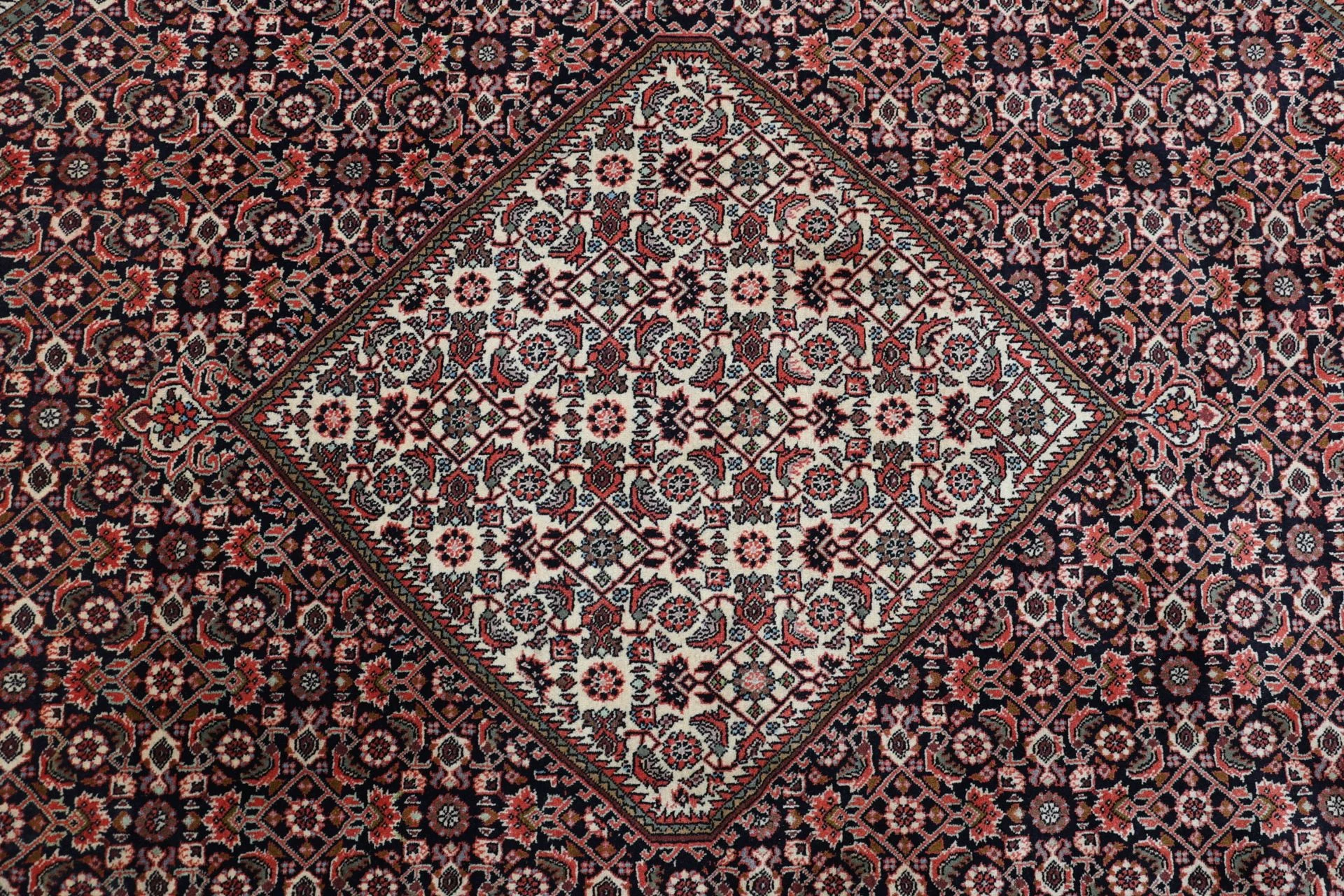 Bijar Persian Rug — hand-knotted, 204 × 307 cm, Wool
