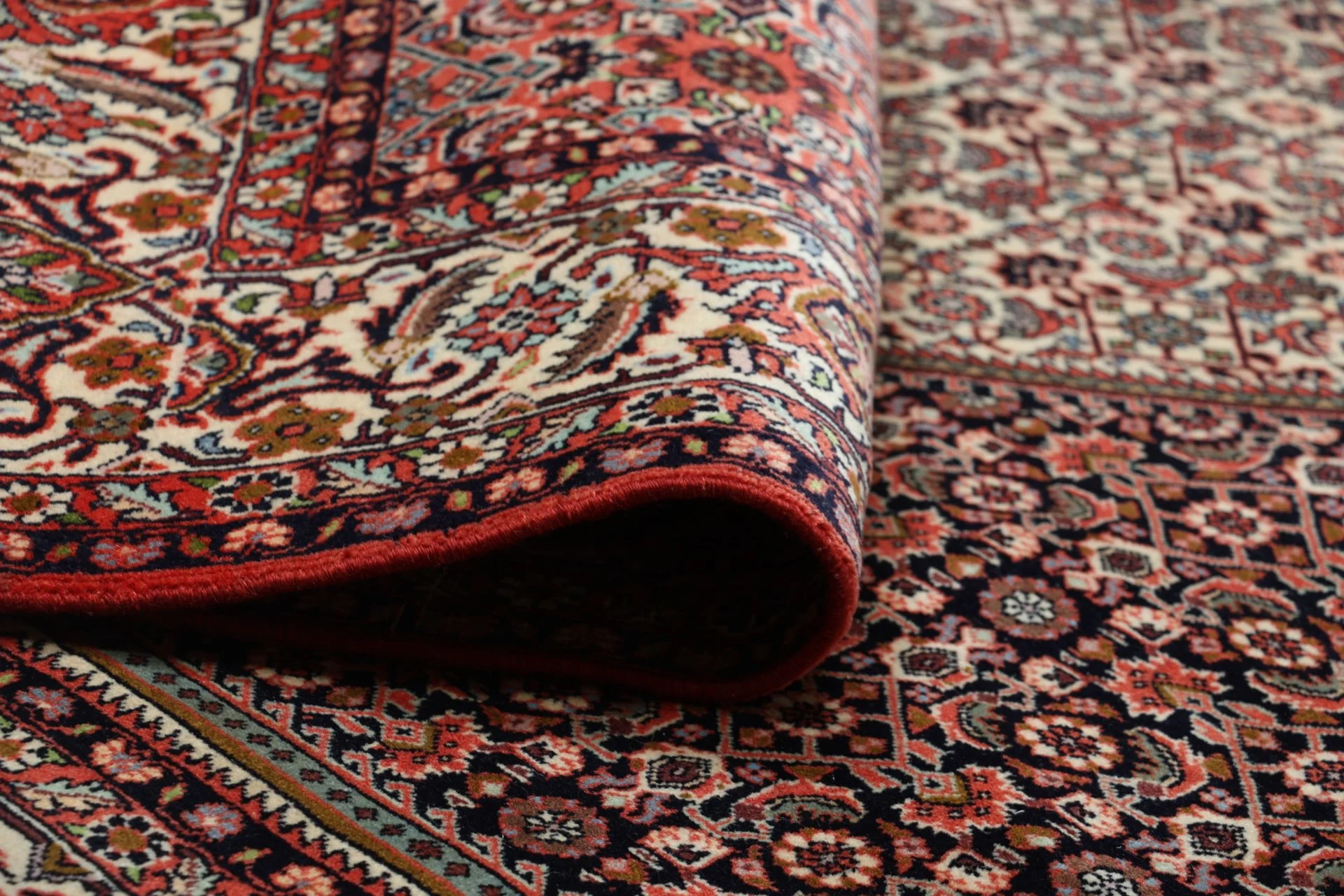 Bijar Persian Rug — hand-knotted, 204 × 307 cm, Wool
