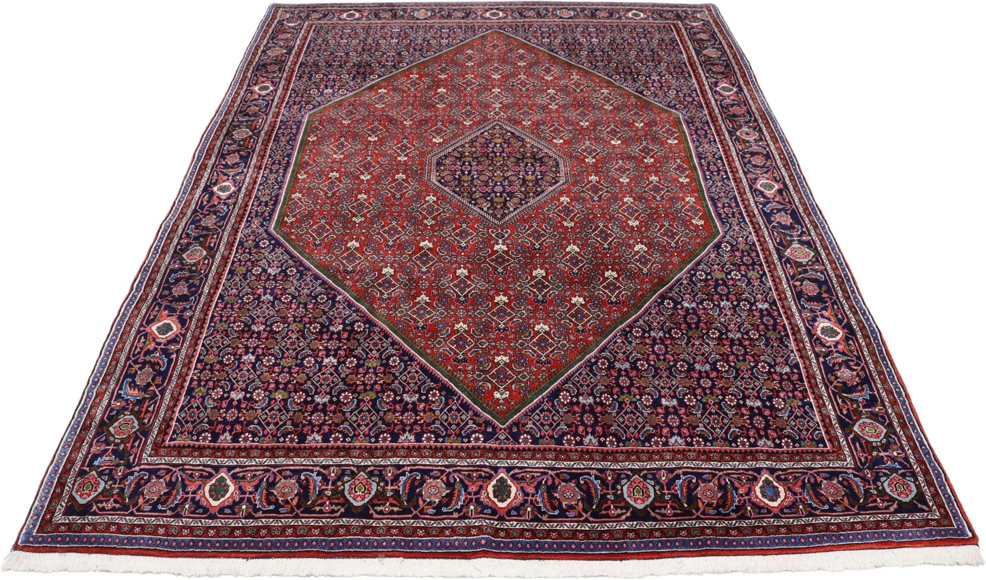 Bijar Persian Rug — hand-knotted, 212 × 292 cm, Wool