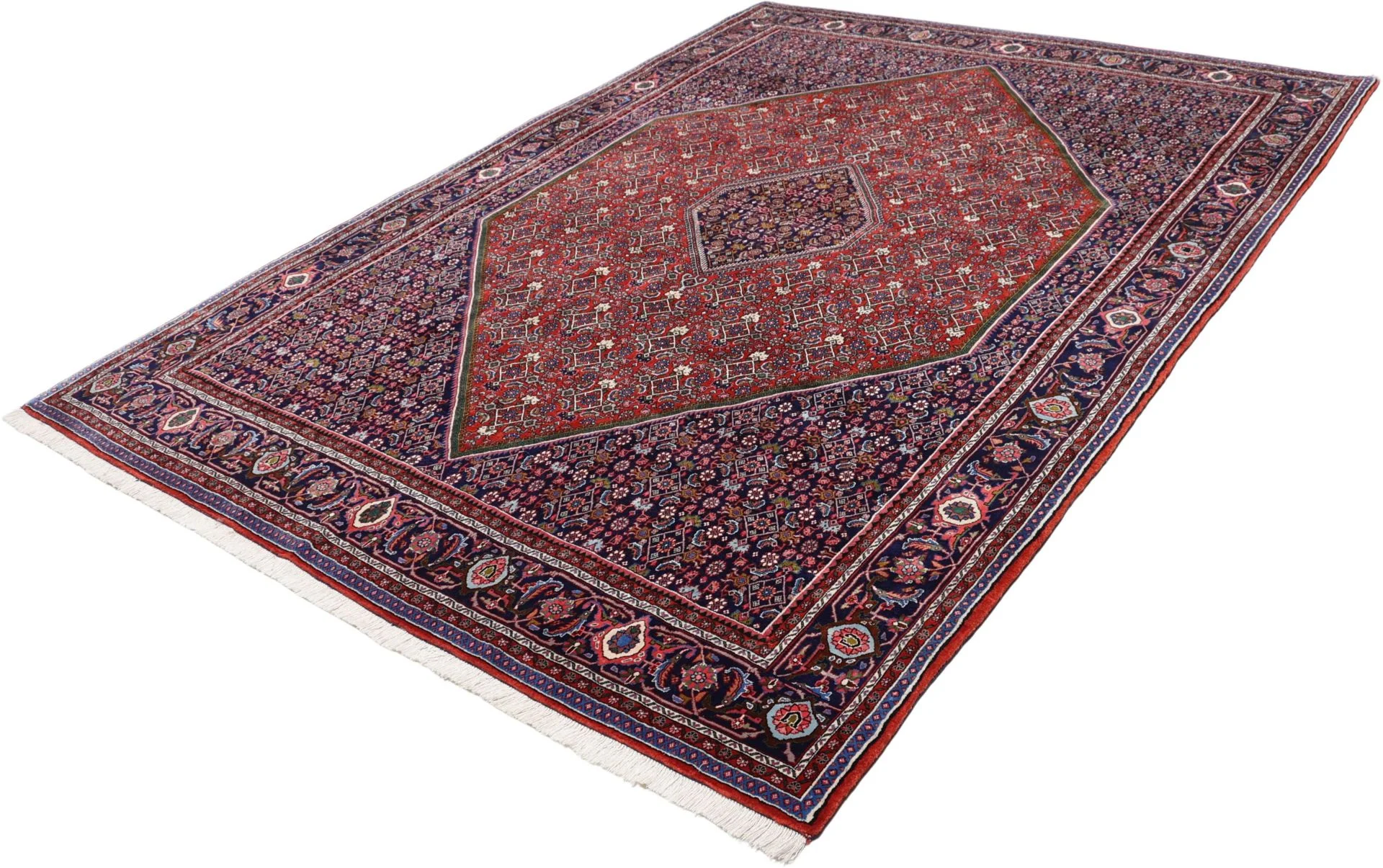 Bijar Persian Rug — hand-knotted, 212 × 292 cm, Wool