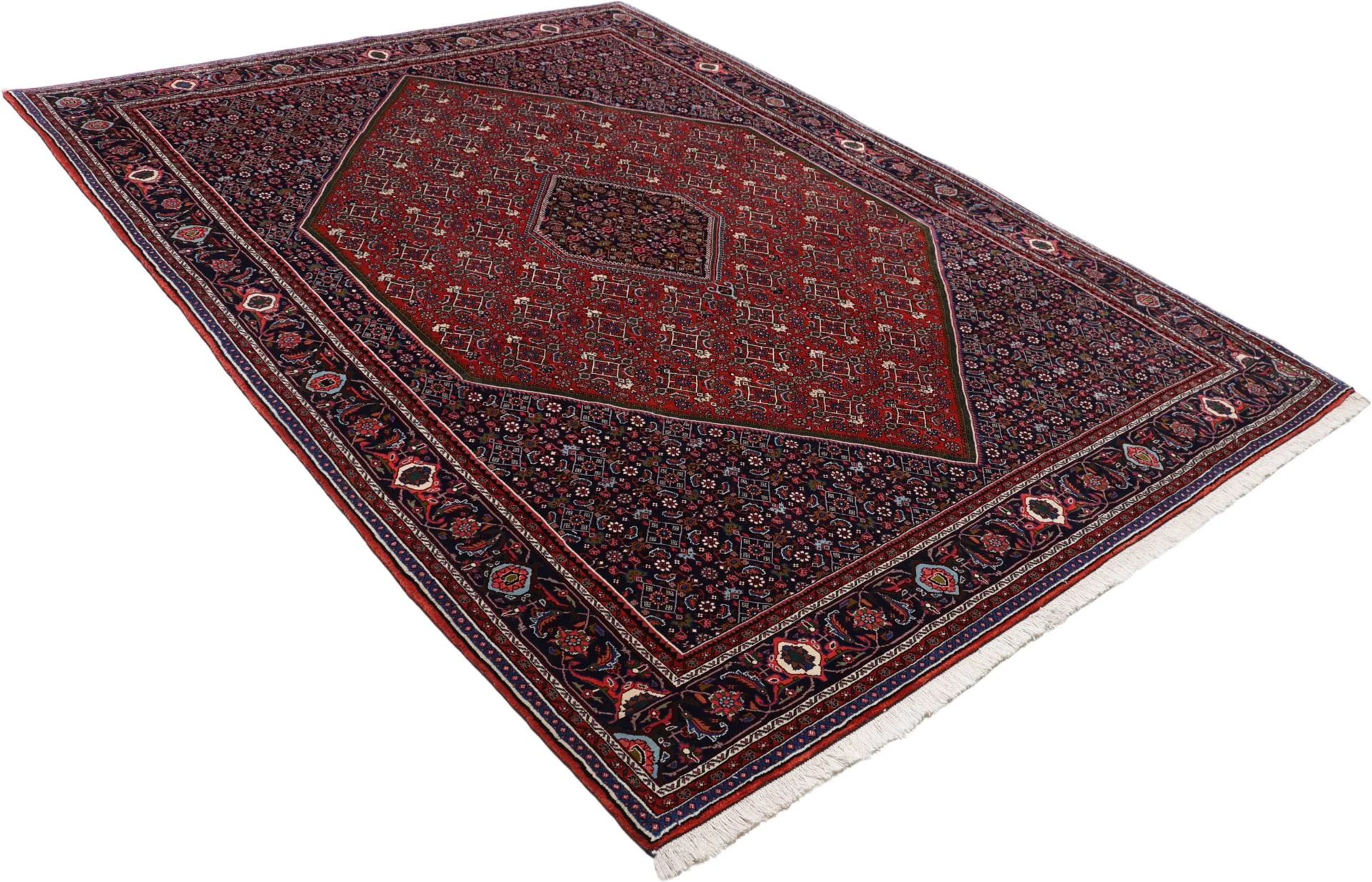 Bijar Persian Rug — hand-knotted, 212 × 292 cm, Wool