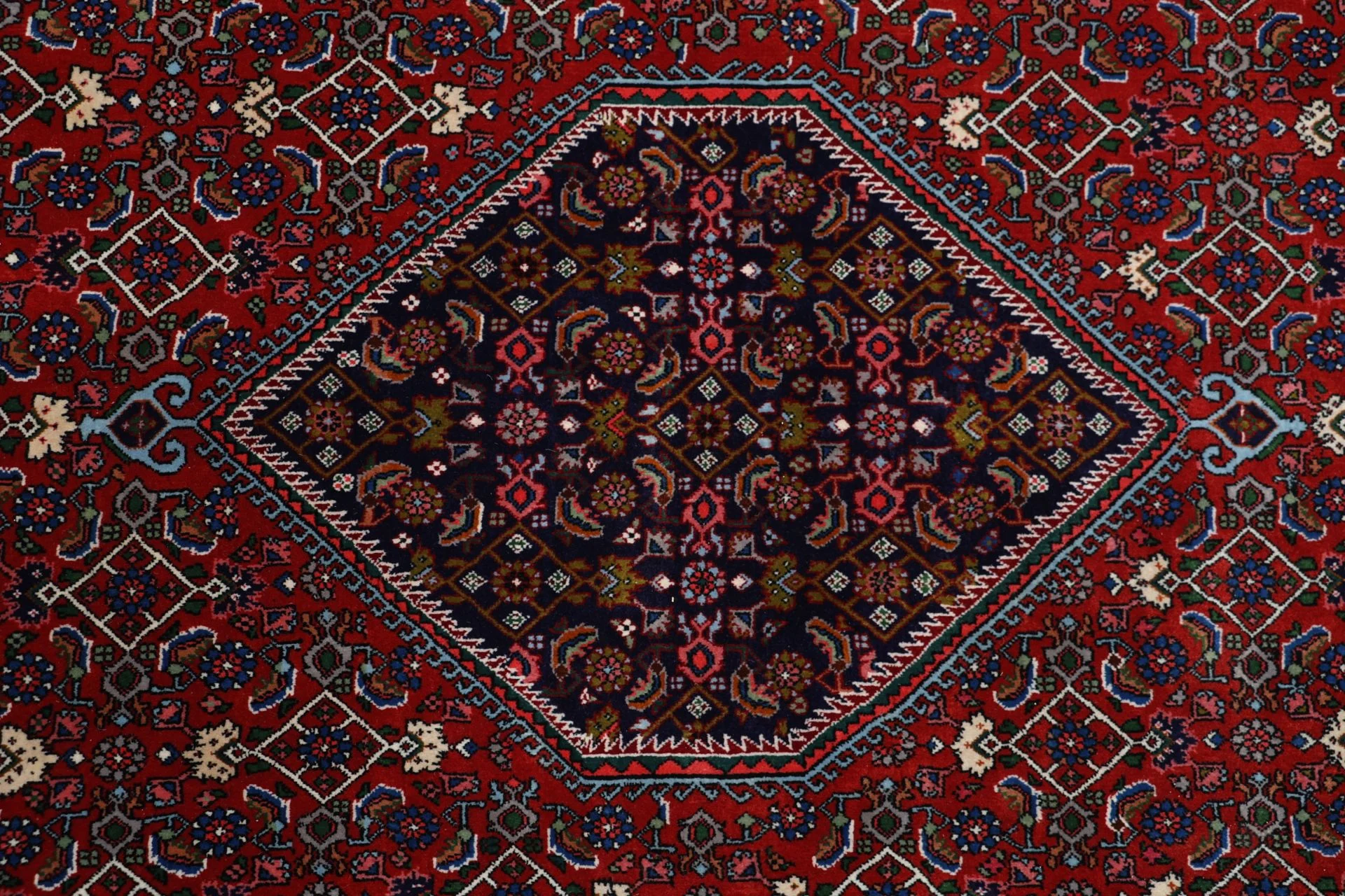 Bijar Persian Rug — hand-knotted, 212 × 292 cm, Wool