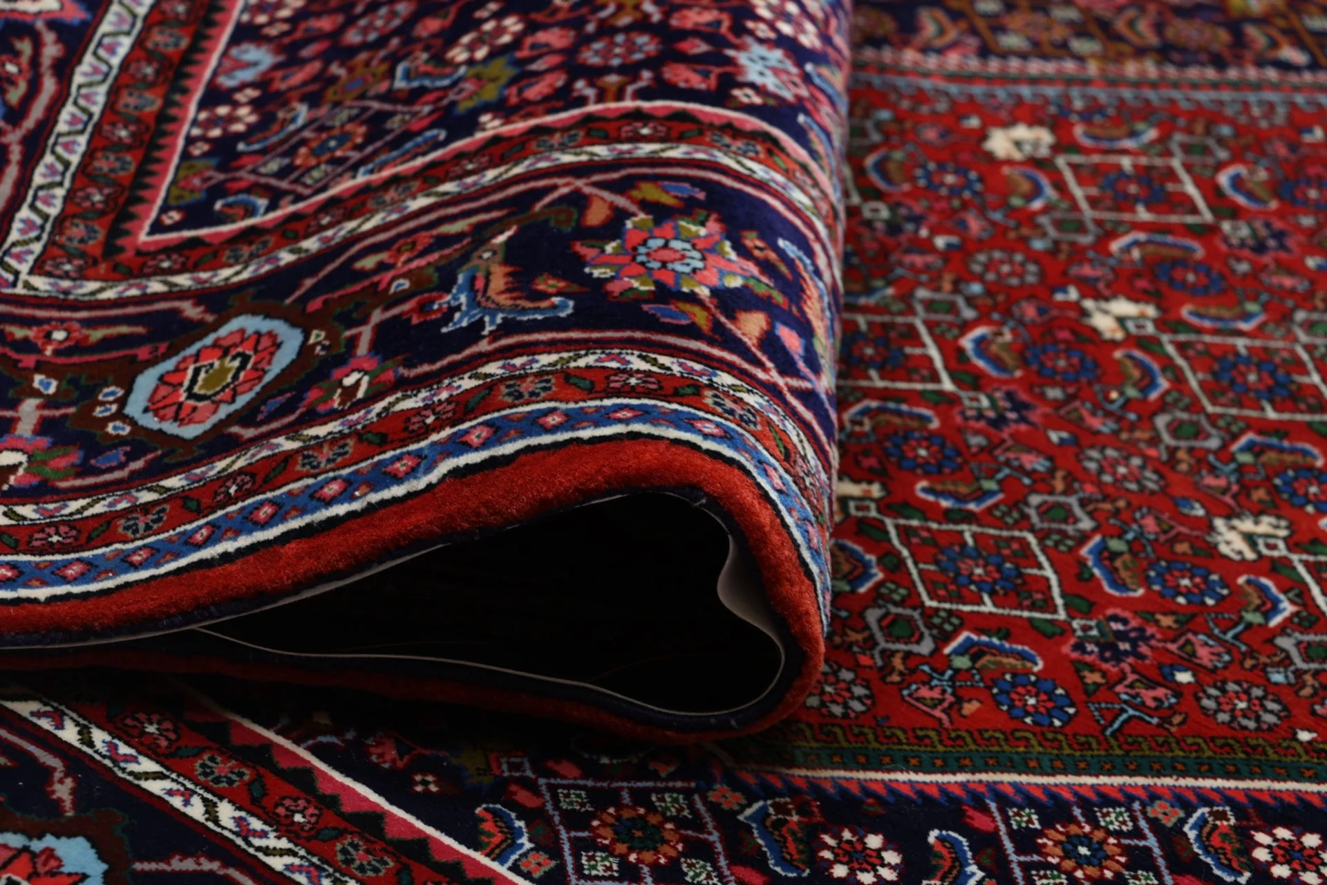 Bijar Persian Rug — hand-knotted, 212 × 292 cm, Wool