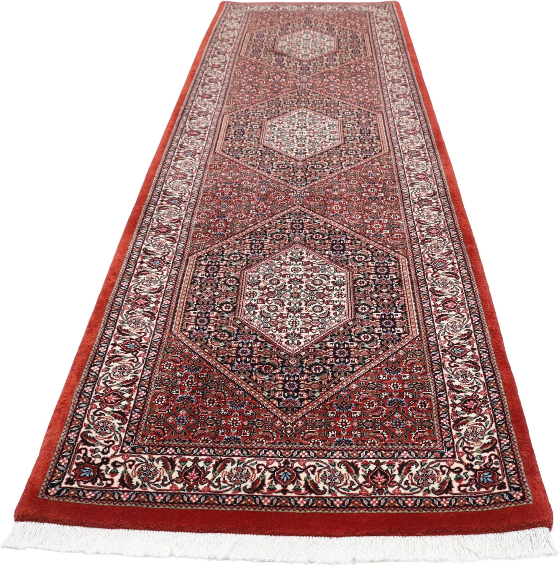 perserteppich-bidjar-90-x-305-cm-schurwolle-seide-handgeknupft-24 Hand-Knotted Wool & Silk Bijar Persian Rug, 90 × 305 cm