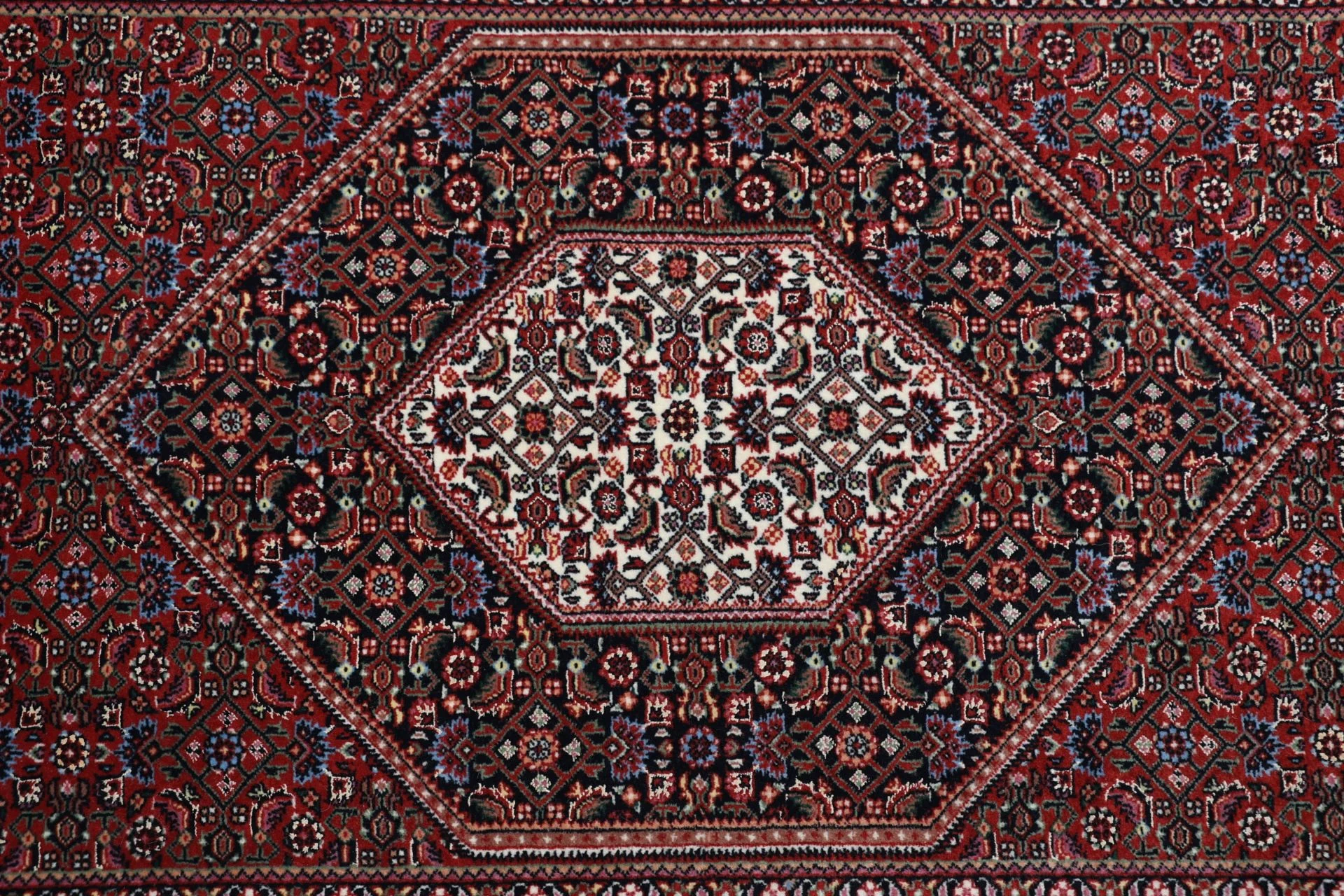 perserteppich-bidjar-90-x-305-cm-schurwolle-seide-handgeknupft-35 Hand-Knotted Wool & Silk Bijar Persian Rug, 90 × 305 cm
