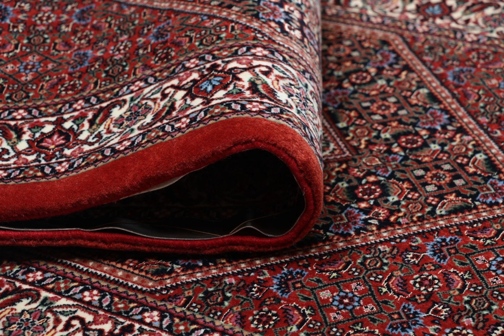 perserteppich-bidjar-90-x-305-cm-schurwolle-seide-handgeknupft-36 Hand-Knotted Wool & Silk Bijar Persian Rug, 90 × 305 cm