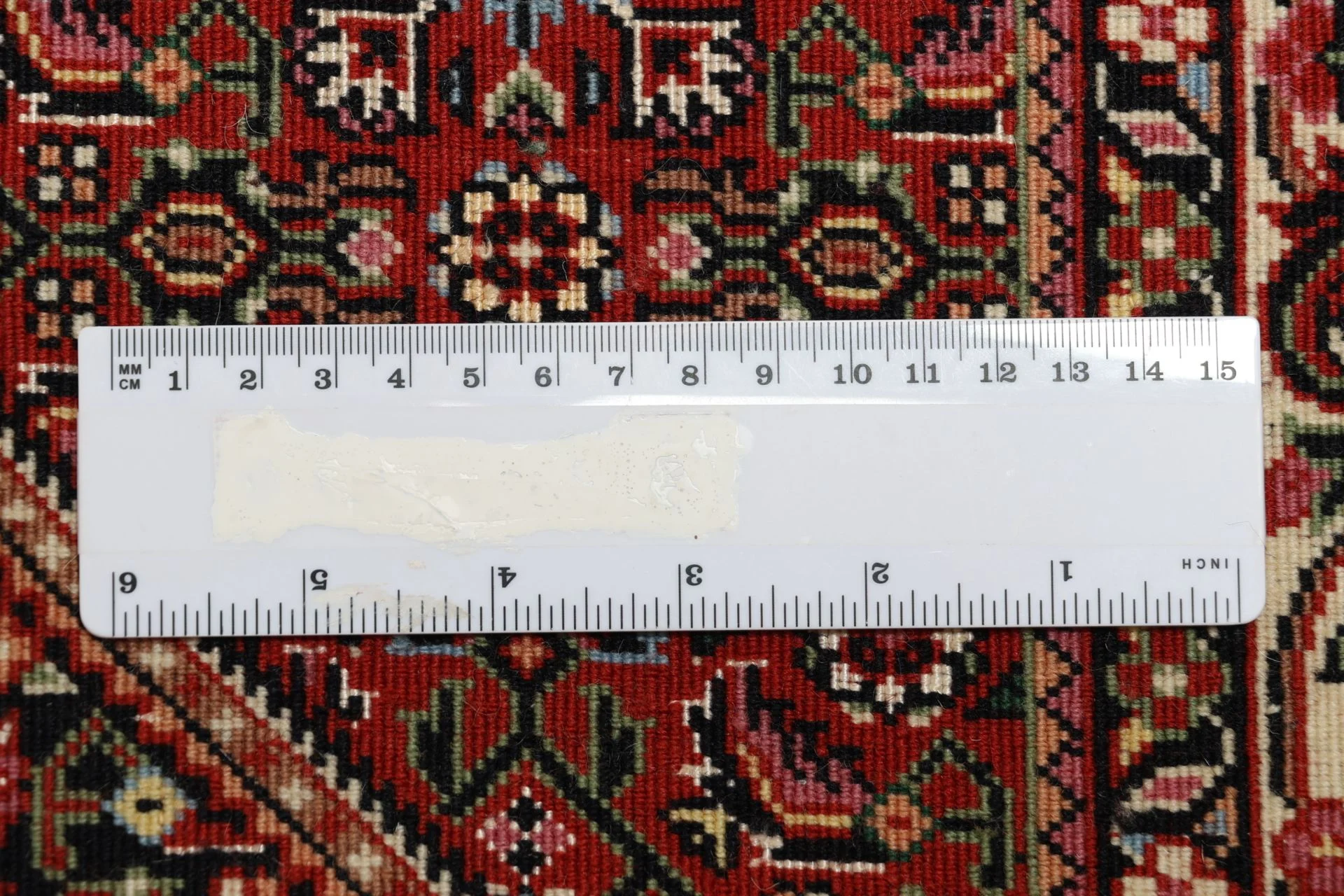 perserteppich-bidjar-90-x-305-cm-schurwolle-seide-handgeknupft-37 Hand-Knotted Wool & Silk Bijar Persian Rug, 90 × 305 cm