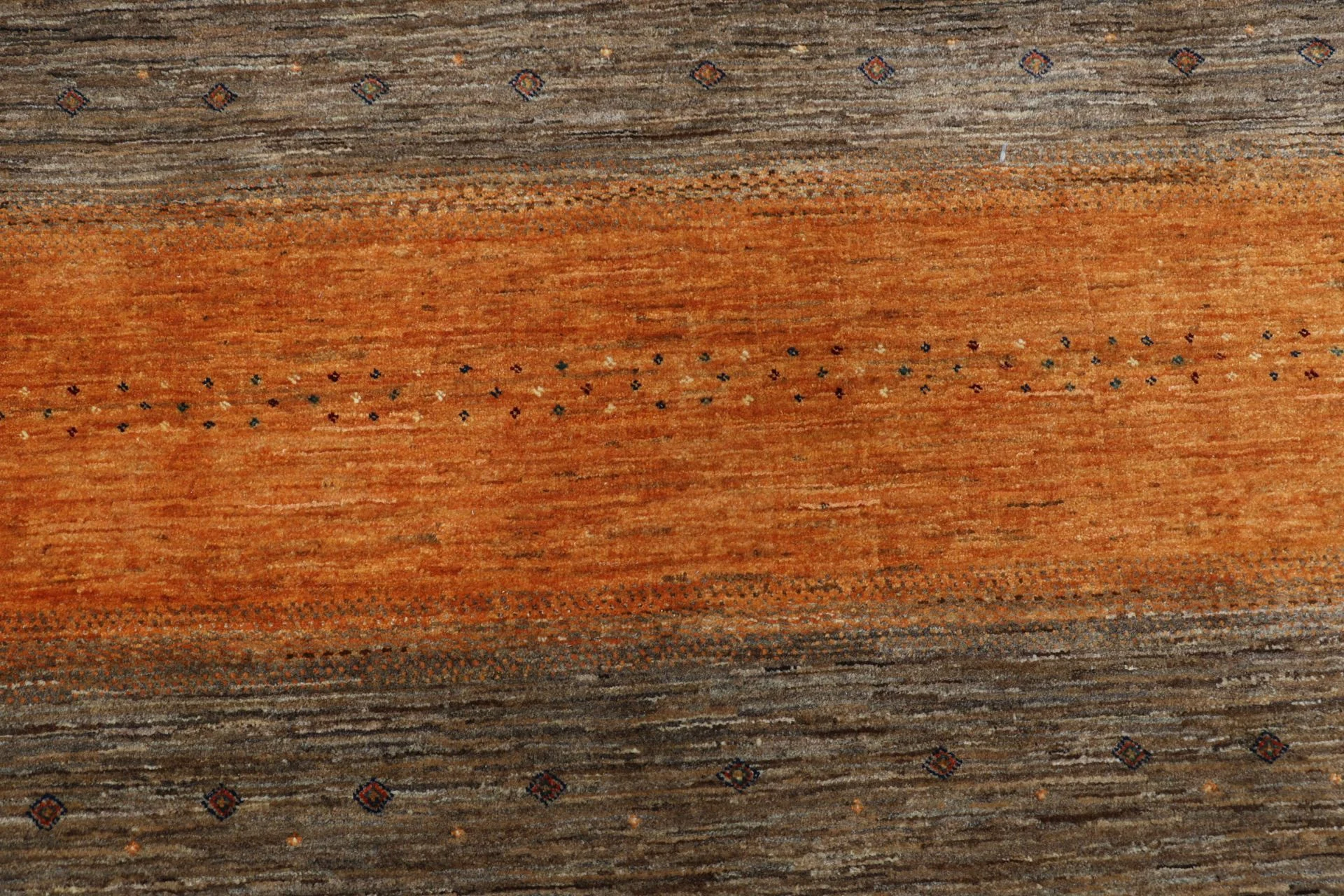 Loribaft Indian Rug — hand-knotted, 258 × 355 cm, Wool