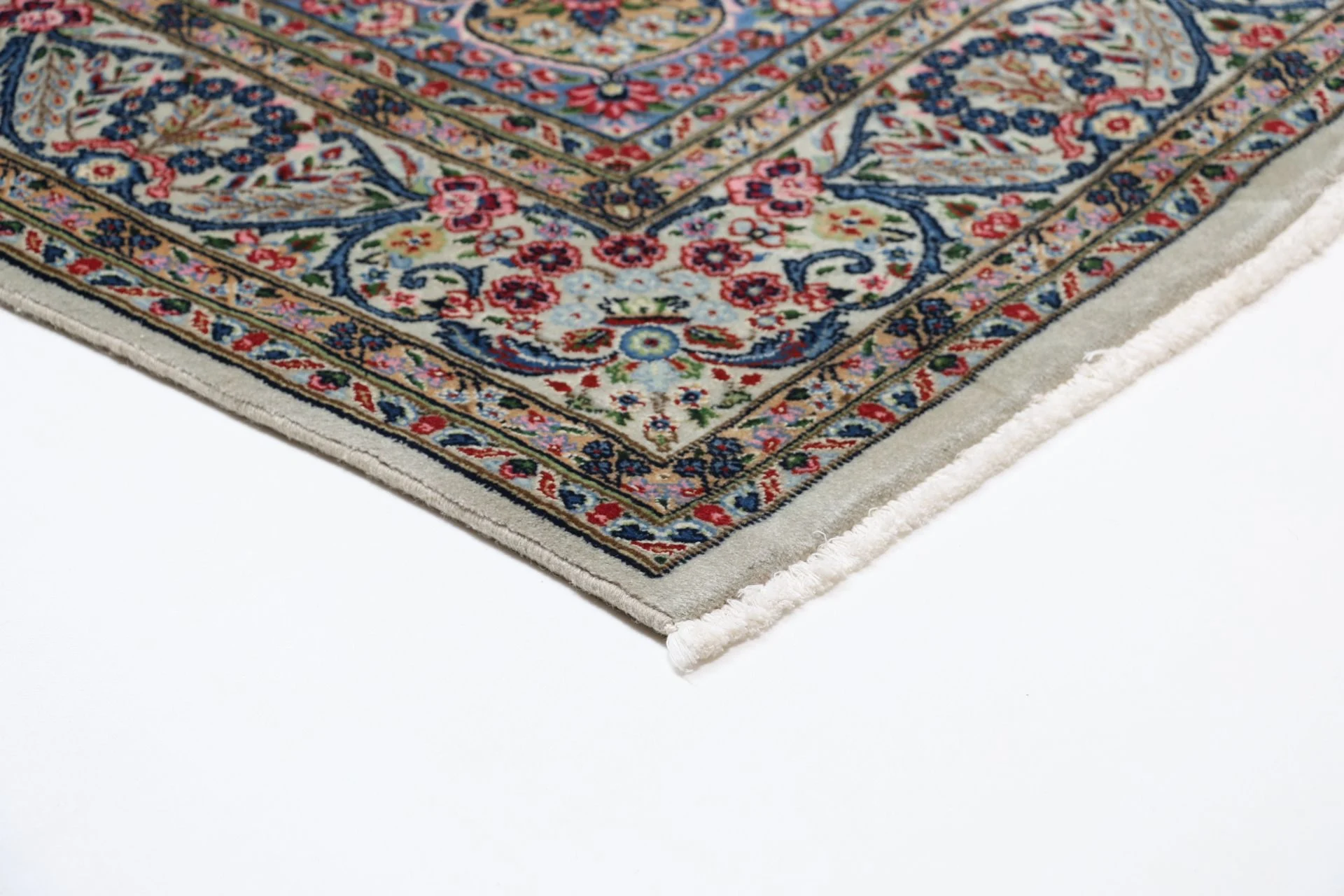 perserteppich-kirman-163-x-245-cm-schurwolle-seide-handgeknupft-16 Kerman Persian Rug — hand-knotted, 163 × 245 cm, Wool & Silk