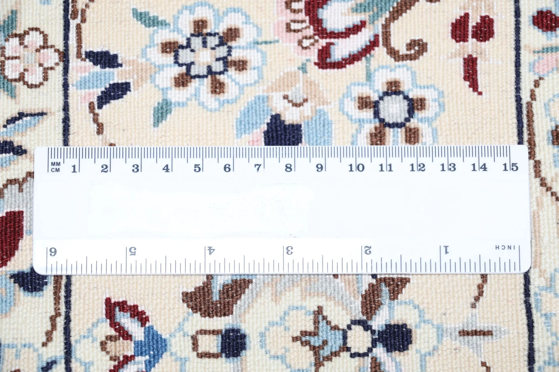 Nain Persian Rug 160 × 242 cm, Wool & Silk, hand-knotted