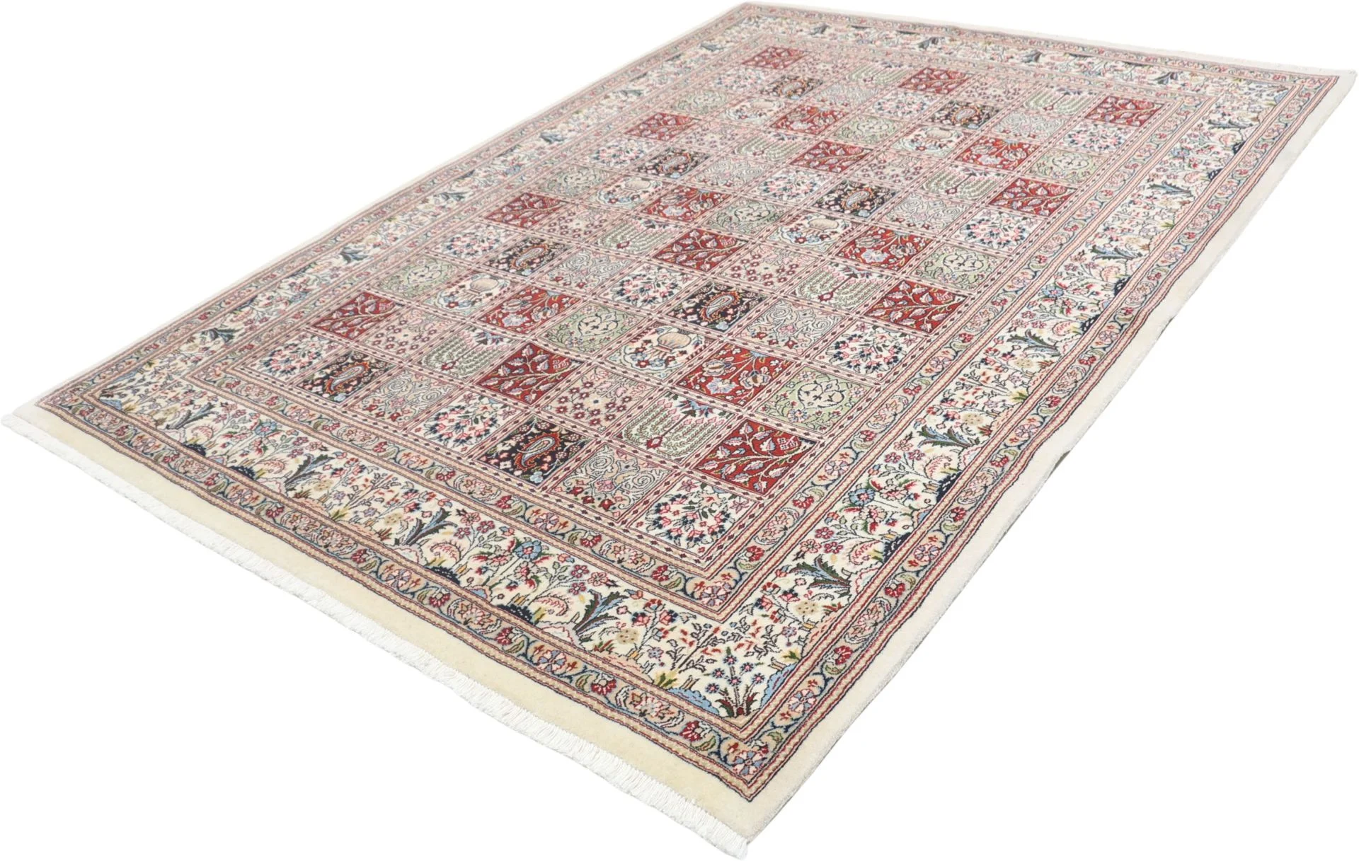 Moud Persian Rug 175 × 238 cm, Wool, hand-knotted