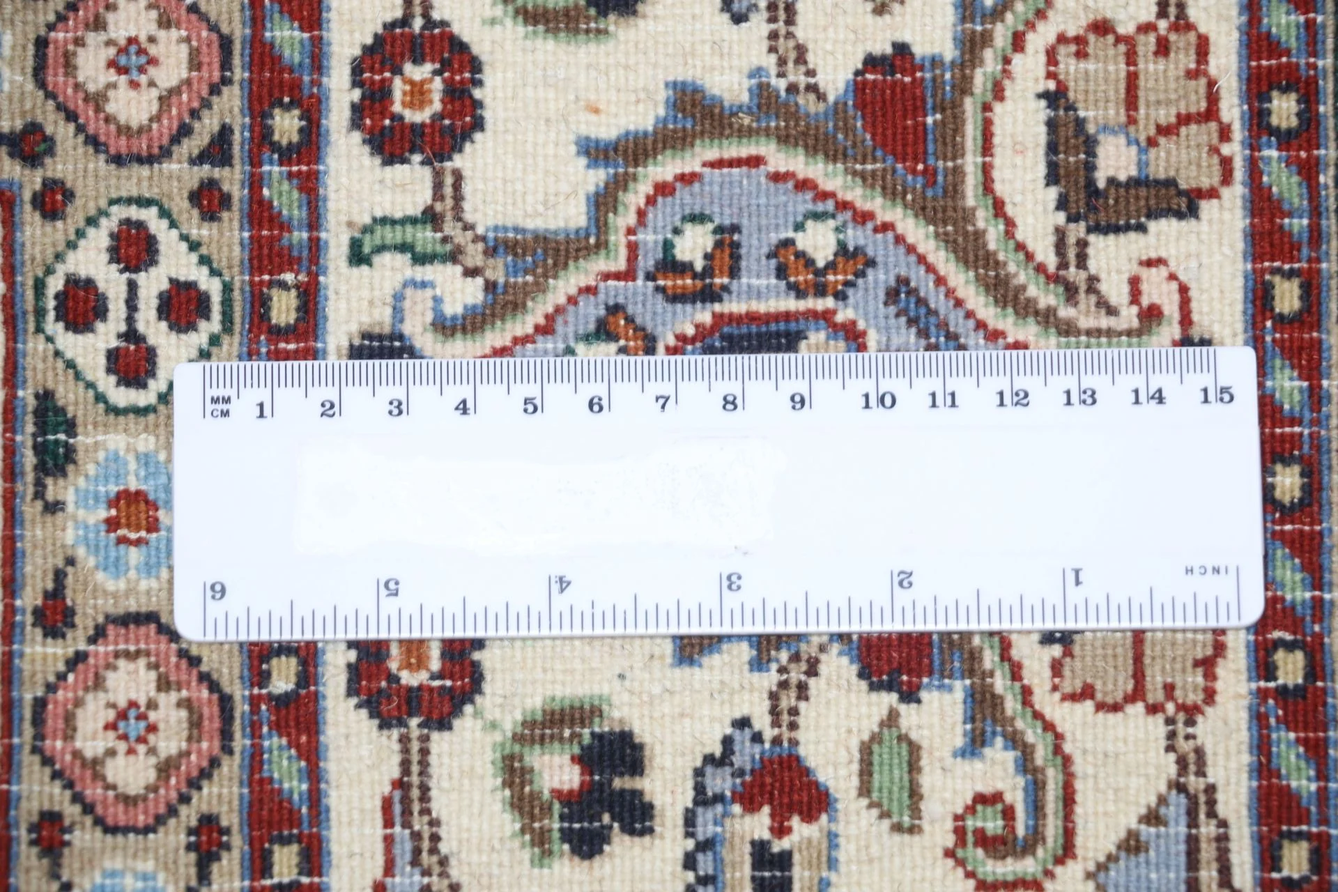 Moud Persian Rug 170 × 235 cm, Wool, hand-knotted