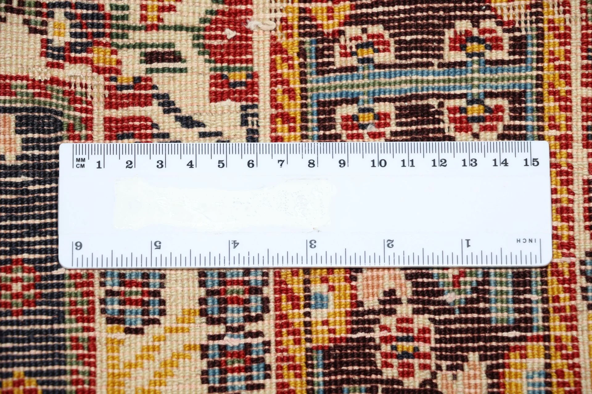 Shiraz Persian Rug — hand-knotted, 206 × 303 cm, Wool