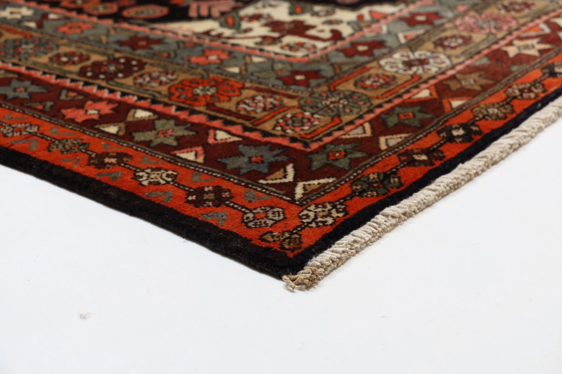 Bijar Persian Rug — hand-knotted, 203 × 300 cm, Wool