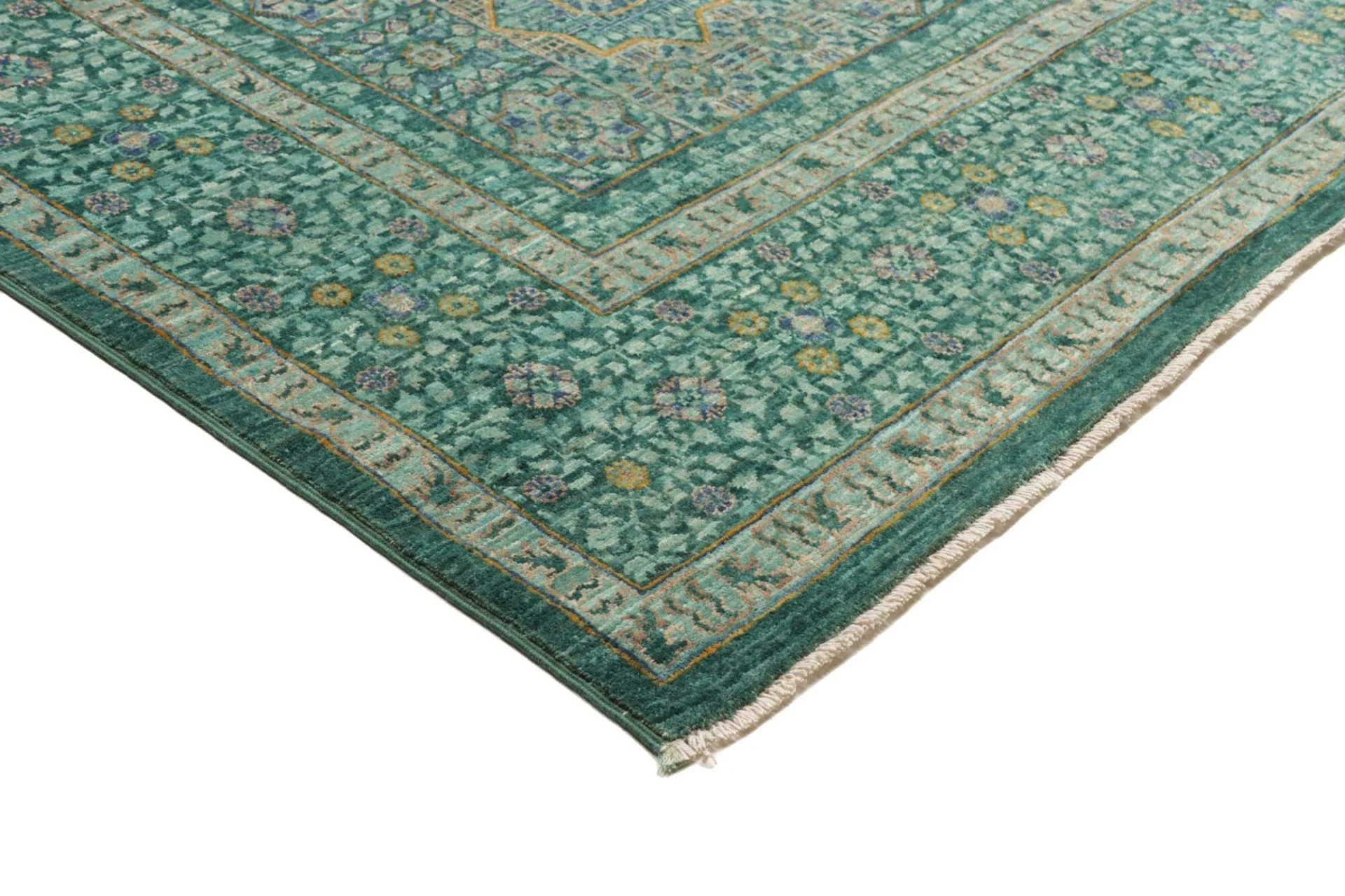 orientteppich-mamluk-202-x-307-cm-schurwolle-handgeknupft-17 Hand-Knotted Wool Mamluk Pakistani Rug, 202 × 307 cm