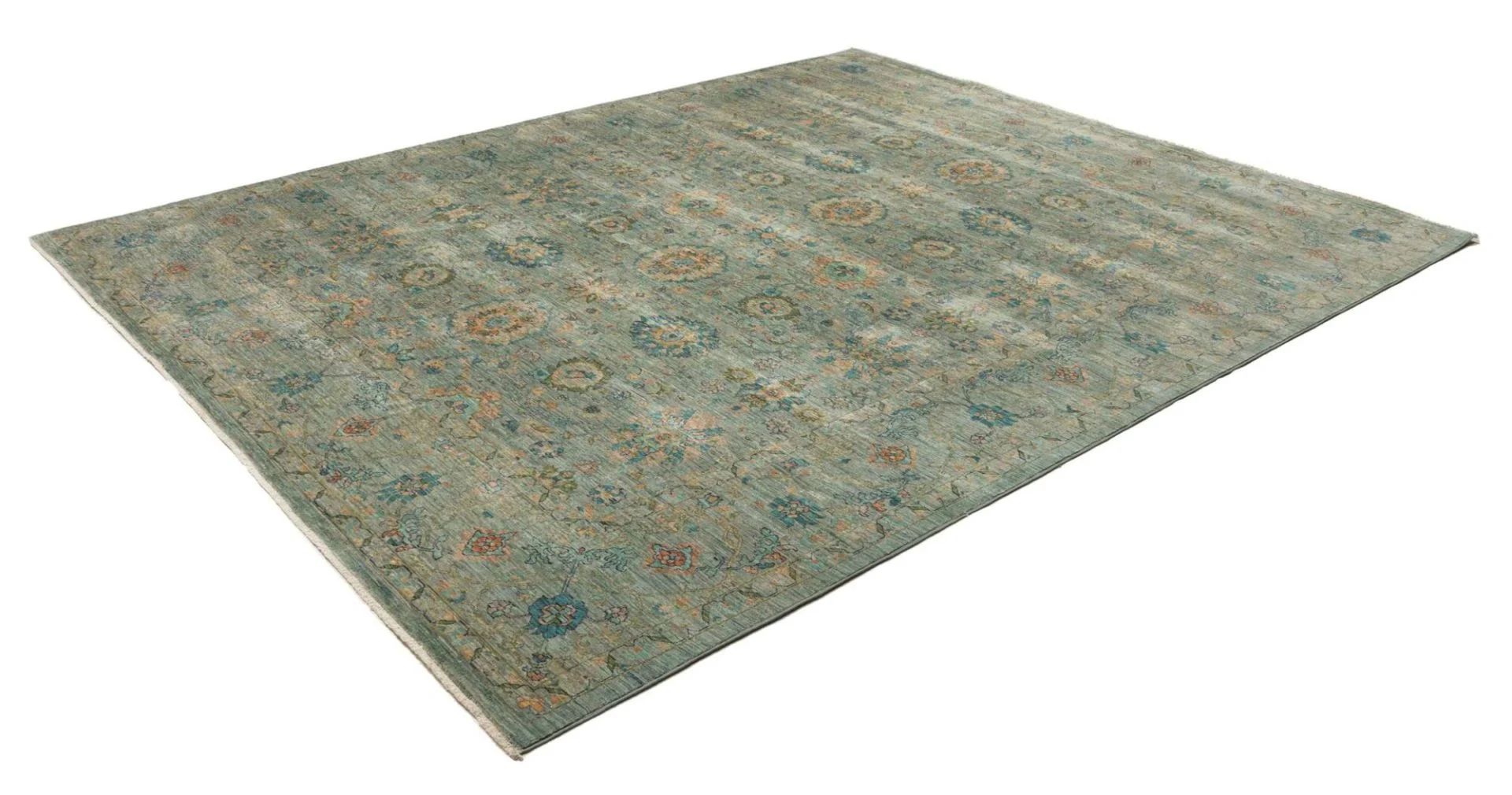 Samarkand Pakistani Rug 248 × 299 cm, Wool, hand-knotted