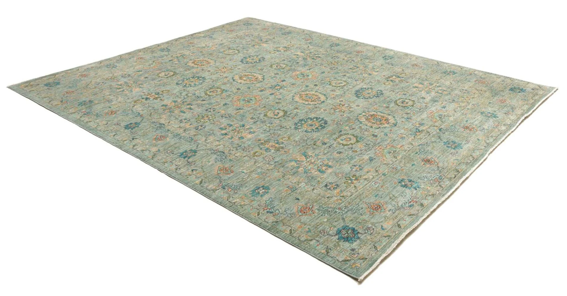 Samarkand Pakistani Rug 248 × 299 cm, Wool, hand-knotted