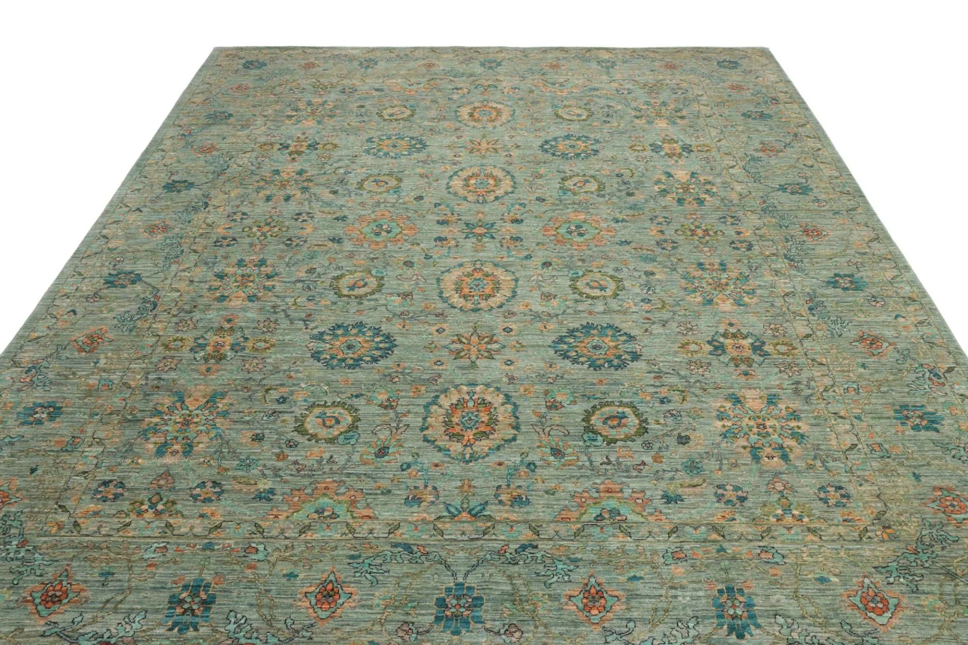 Samarkand Pakistani Rug 248 × 299 cm, Wool, hand-knotted