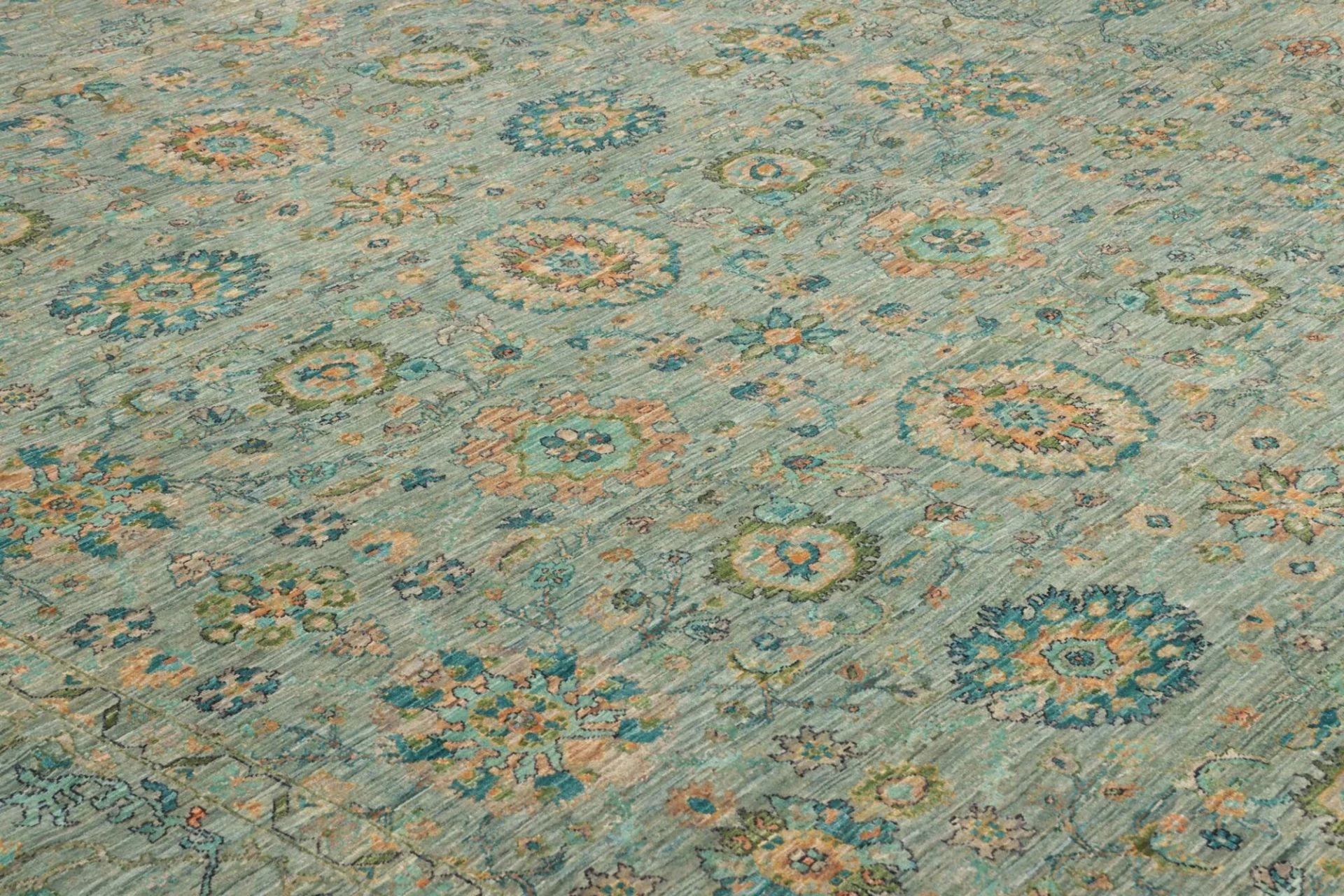 Samarkand Pakistani Rug 248 × 299 cm, Wool, hand-knotted