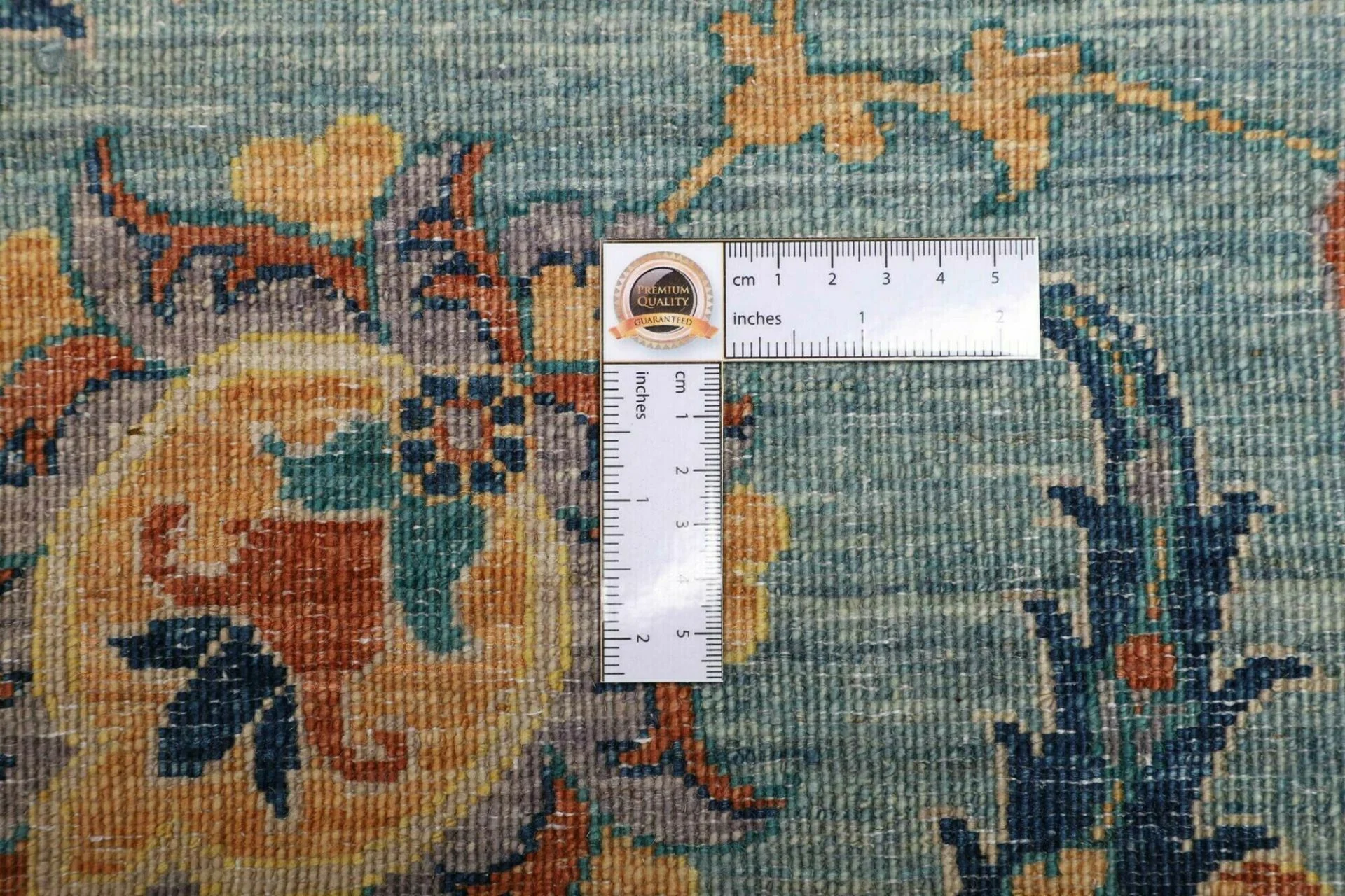 Samarkand Pakistani Rug — hand-knotted, 246 × 303 cm, Wool