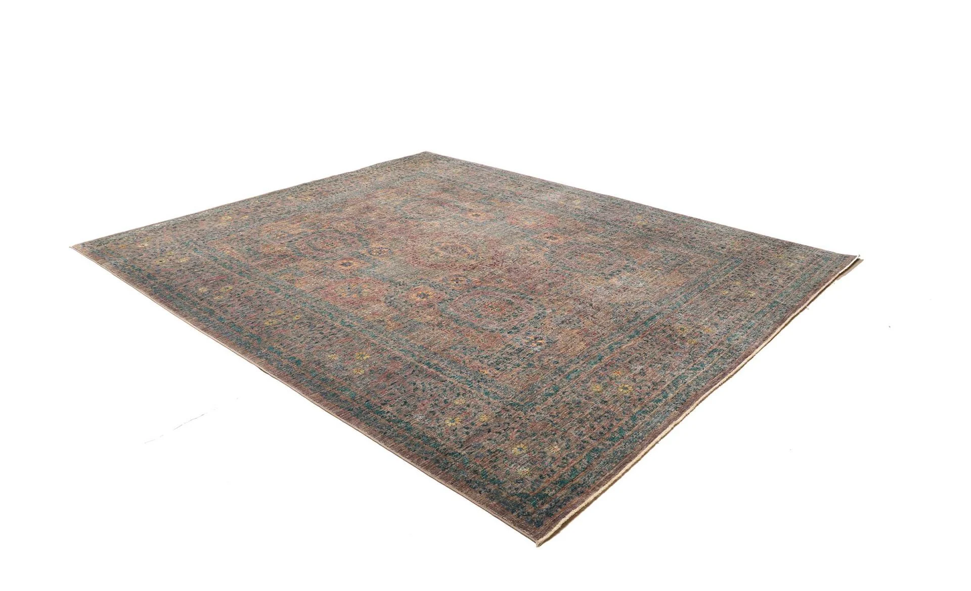 Mamluk Pakistani Rug 255 × 300 cm, Wool, hand-knotted